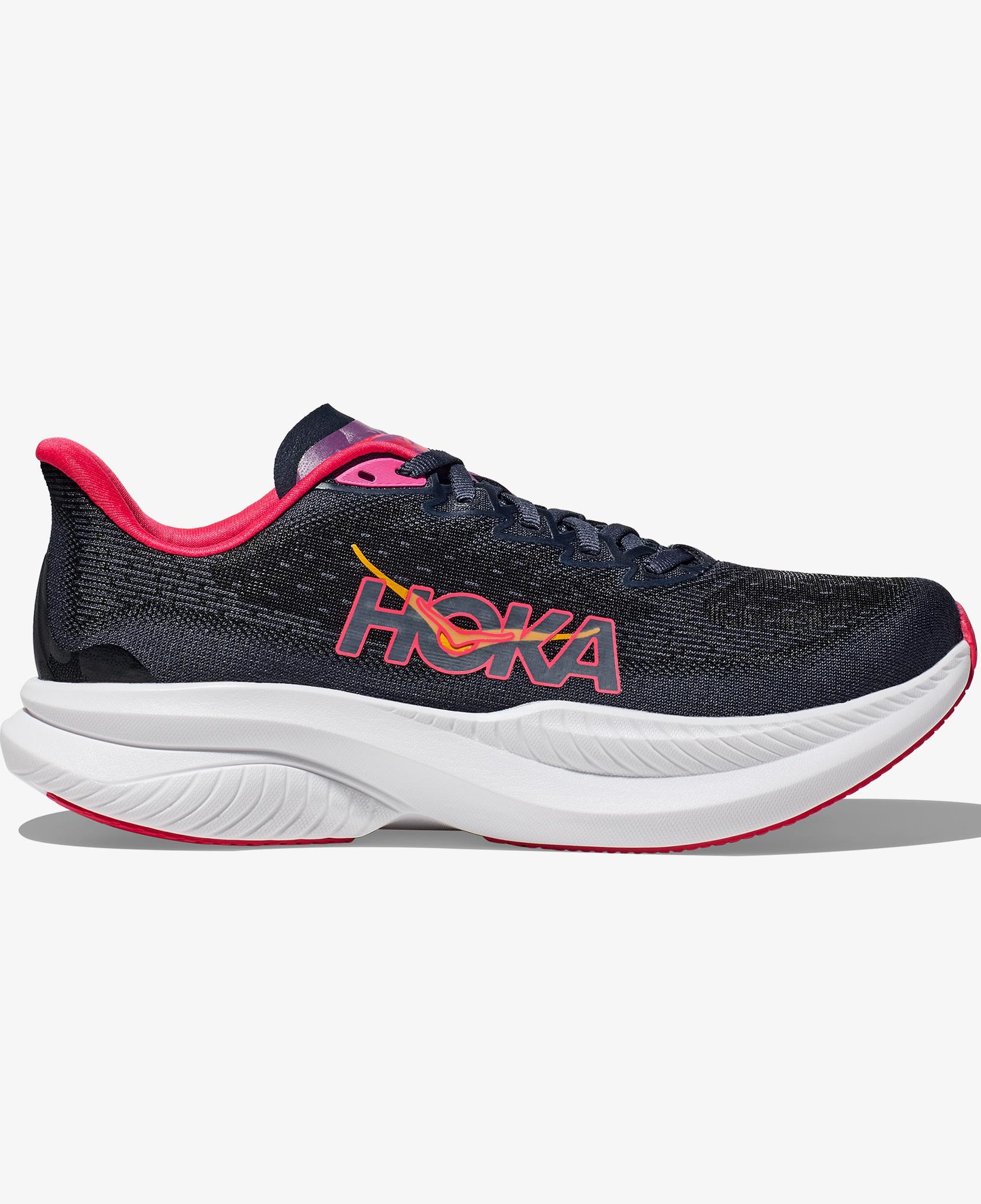 Hoka Mach 6 Kadın Lacivert Yol Koşu Ayakkabısı