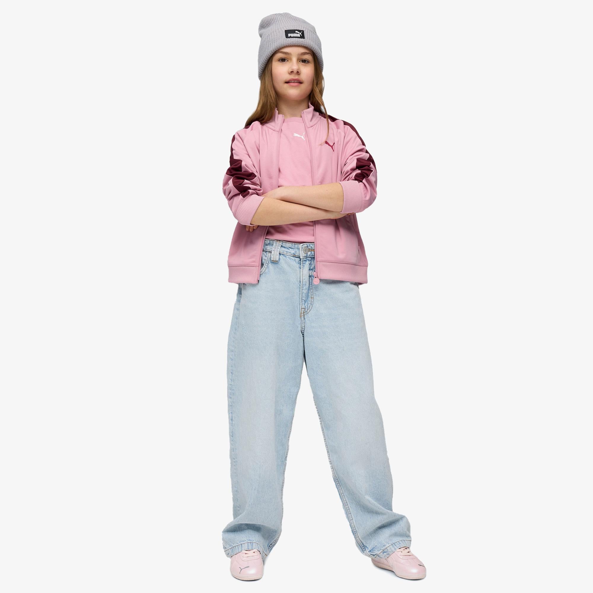 Puma T7 Always On Çocuk Pembe Ceket