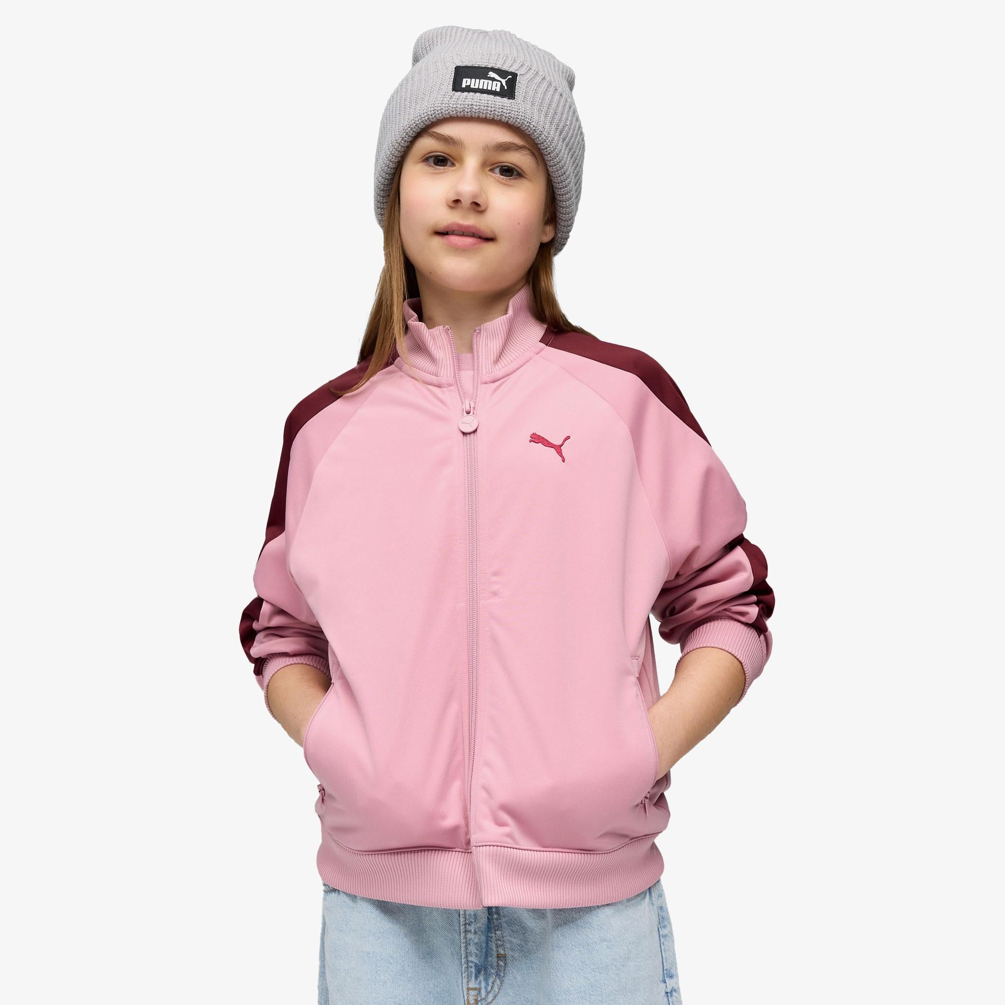 Puma T7 Always On Çocuk Pembe Ceket