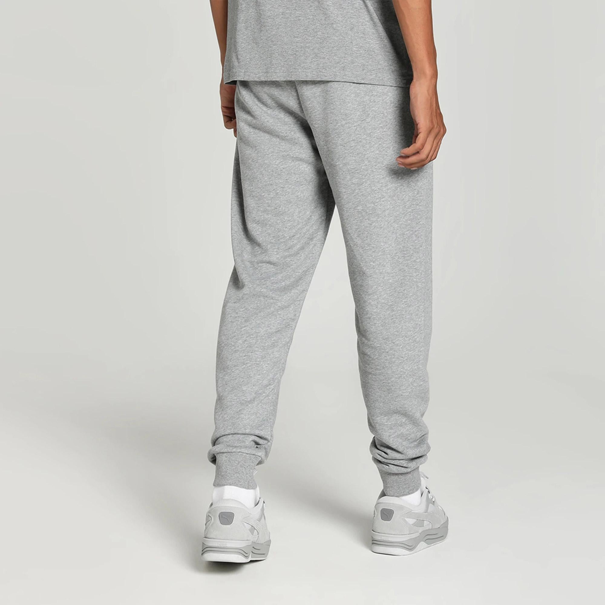 Puma Essentials Logo Erkek Gri Eşofman Altı