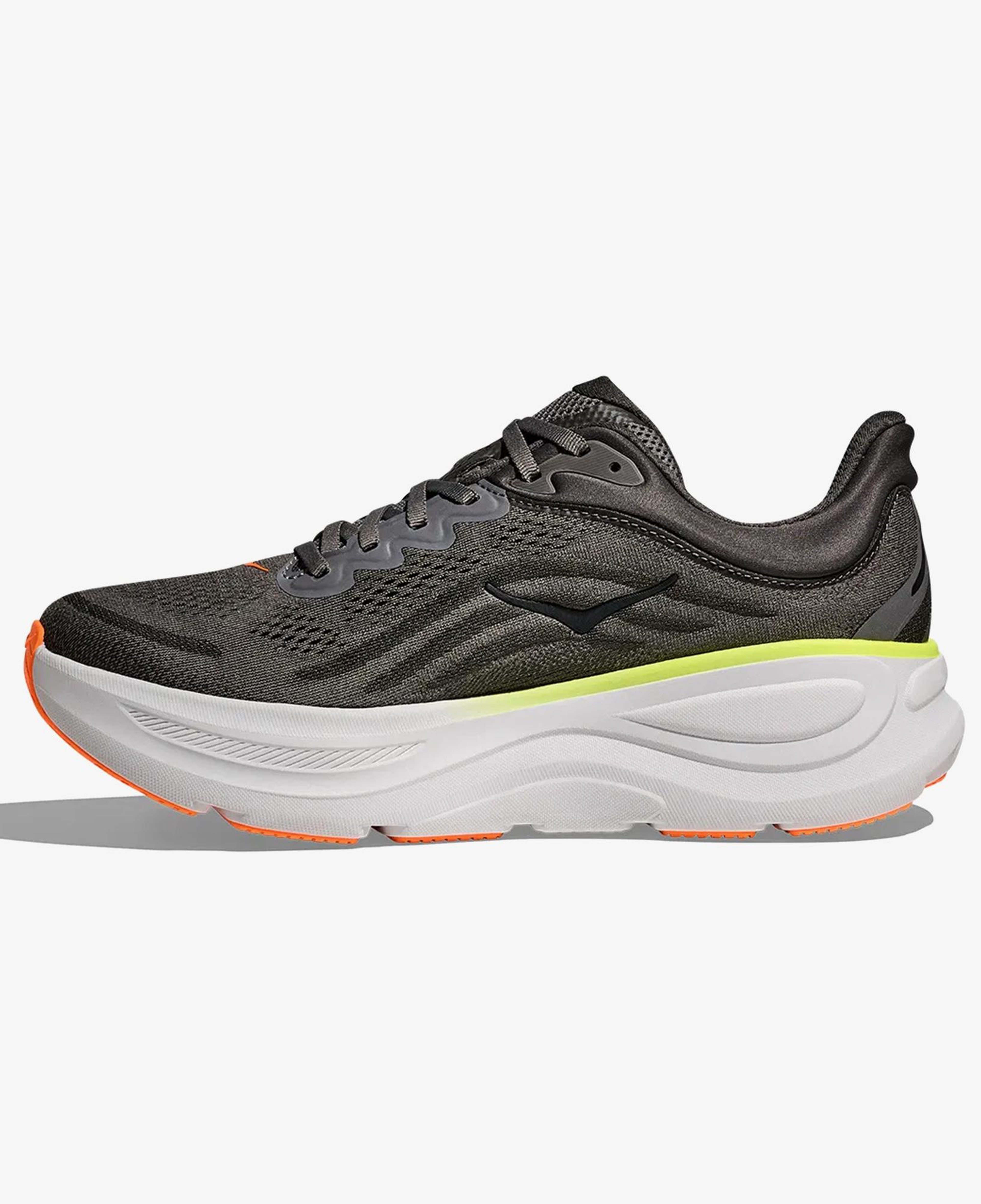 Hoka Bondi 9 Erkek Gri Koşu Ayakkabısı