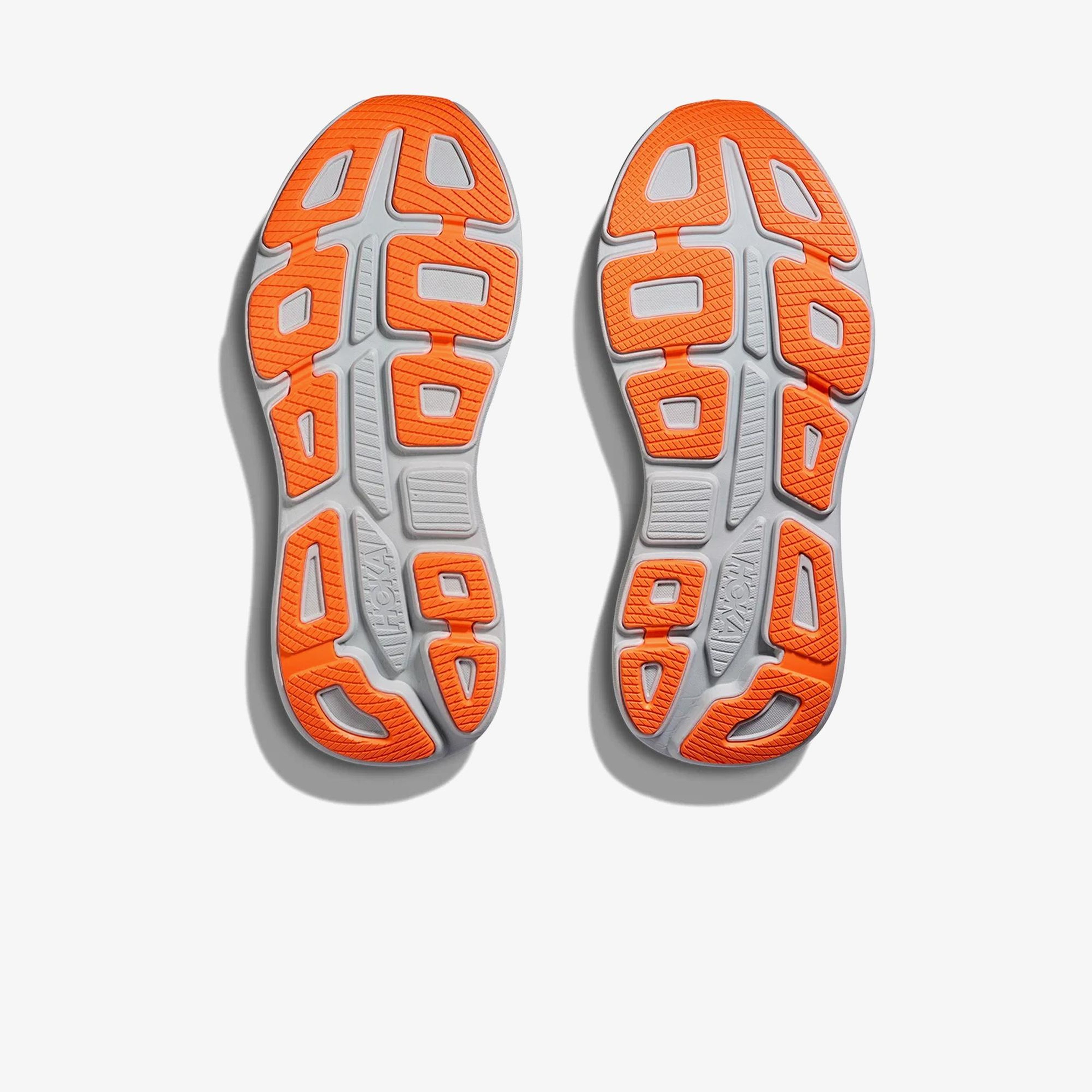 Hoka Bondi 9 Erkek Gri Koşu Ayakkabısı