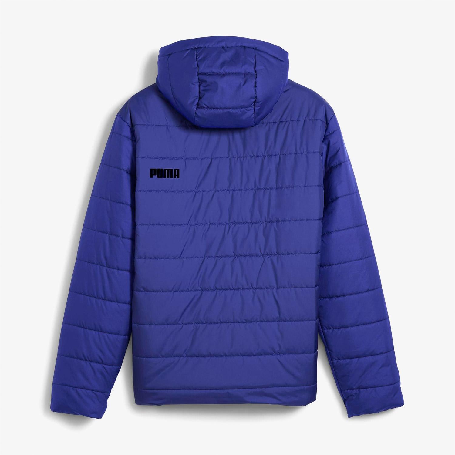Puma Essentials+ Padded Erkek Mavi Outdoor Mont