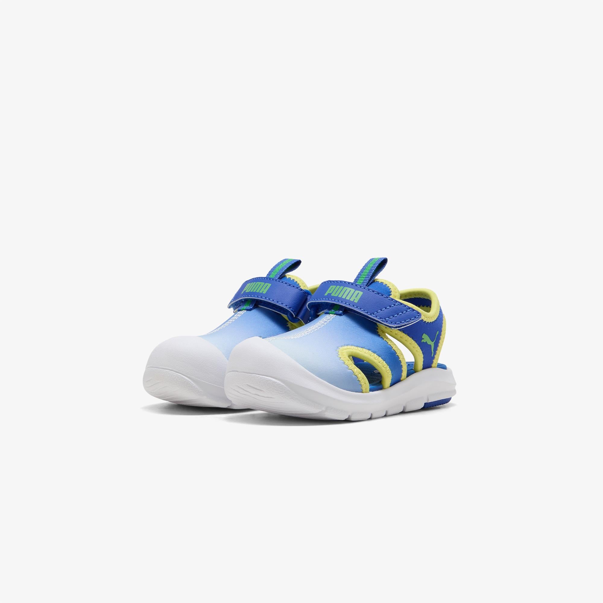 Puma Funracer Sandal Come On Çocuk Mavi Sandalet
