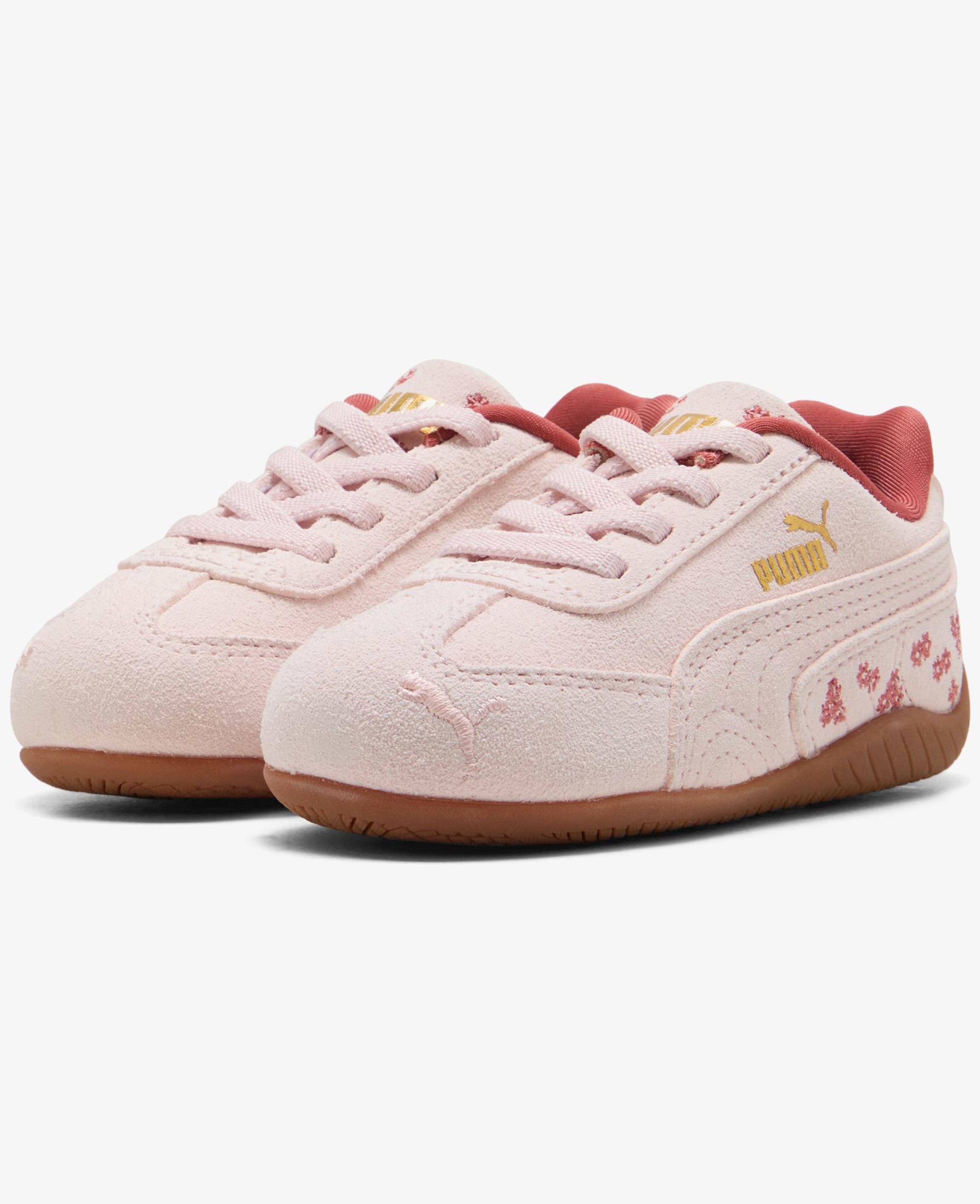 Puma Speedcat Floral Bebek Pembe Spor Ayakkabı