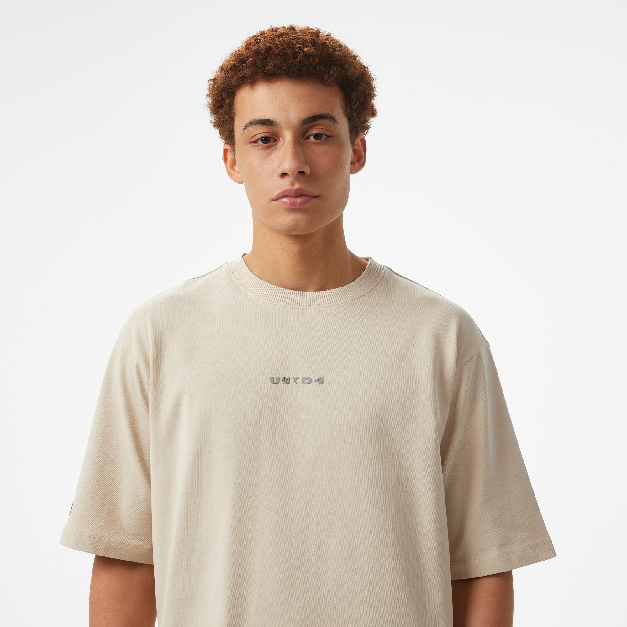 UNITED4 Erkek Gri T-Shirt