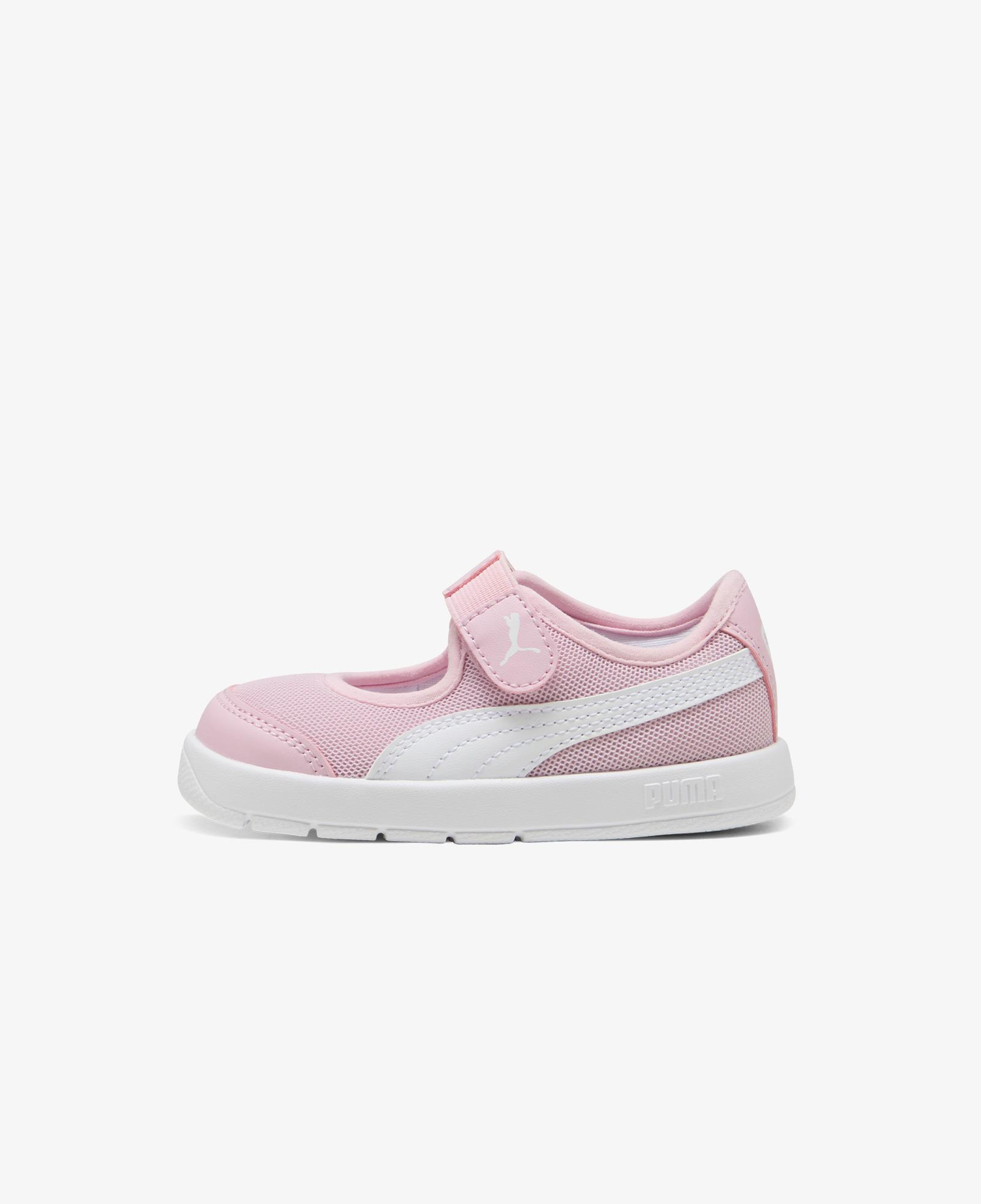Puma Courtflex V3 Lina V Çocuk Pembe Spor Ayakkabı