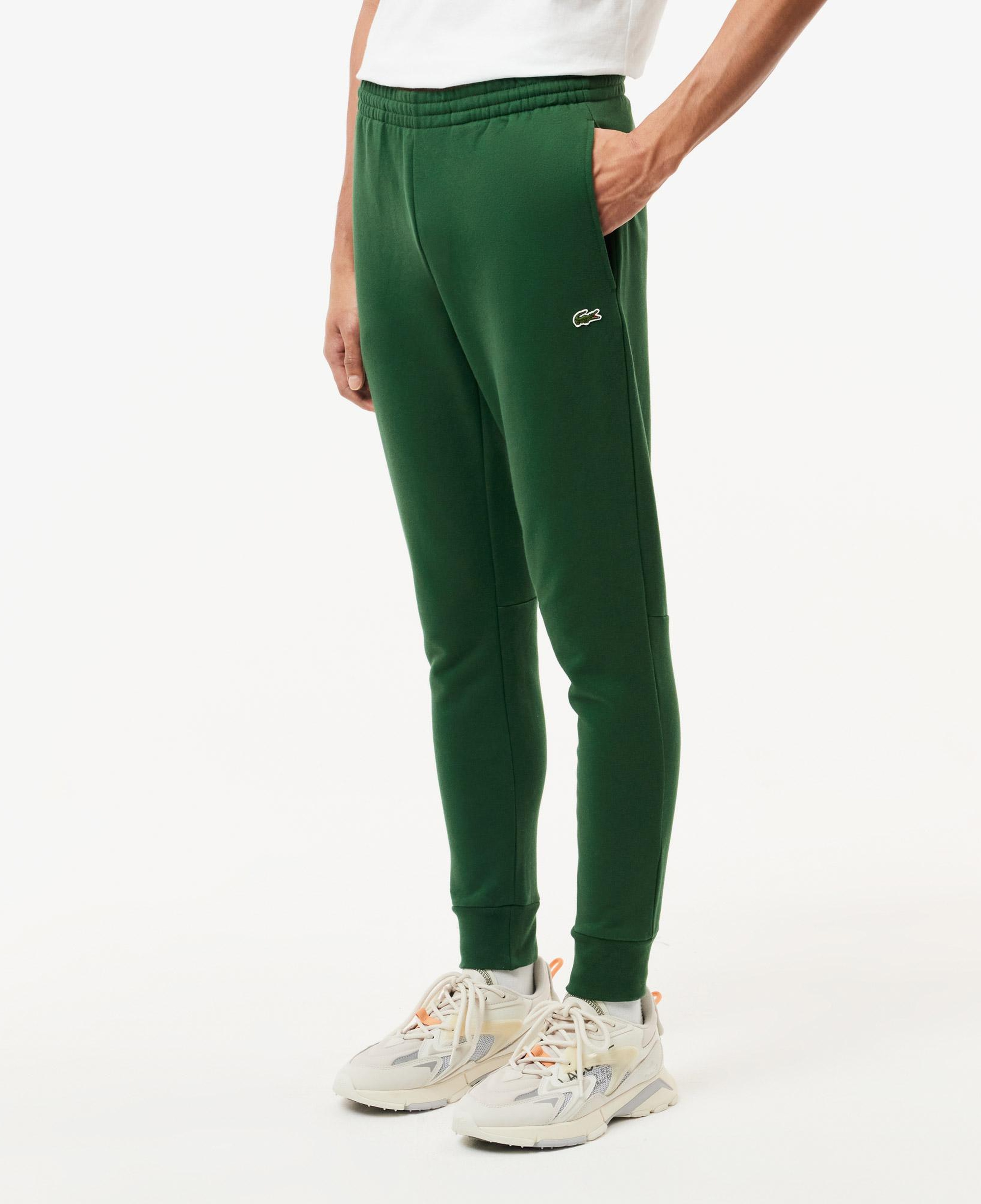 Erkek Slim Fit Koyu Yeşil Eşofman Altı