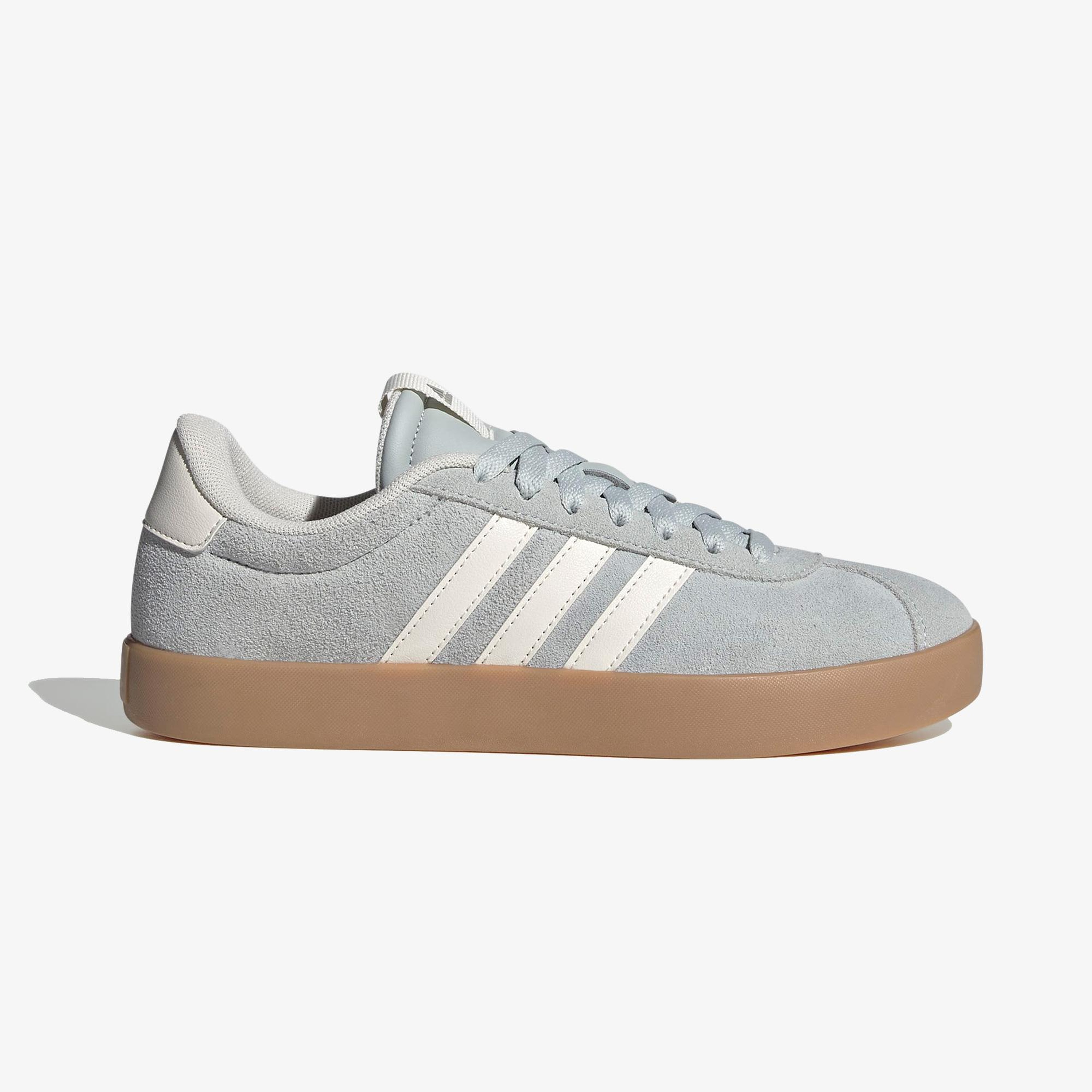 adidas Vl Court 3.0 Kadın Gri Spor Ayakkabı