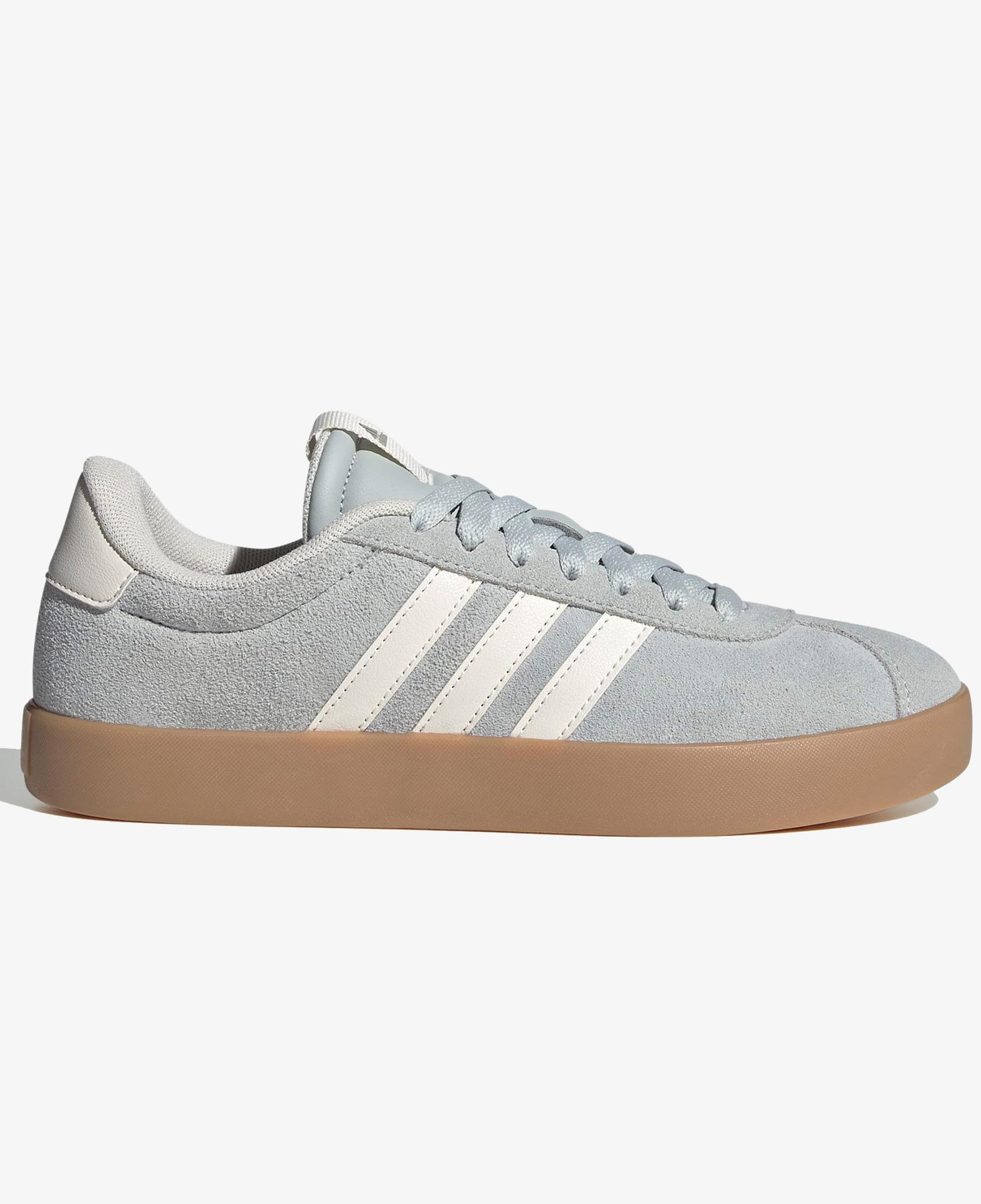 adidas Vl Court 3.0 Kadın Gri Spor Ayakkabı