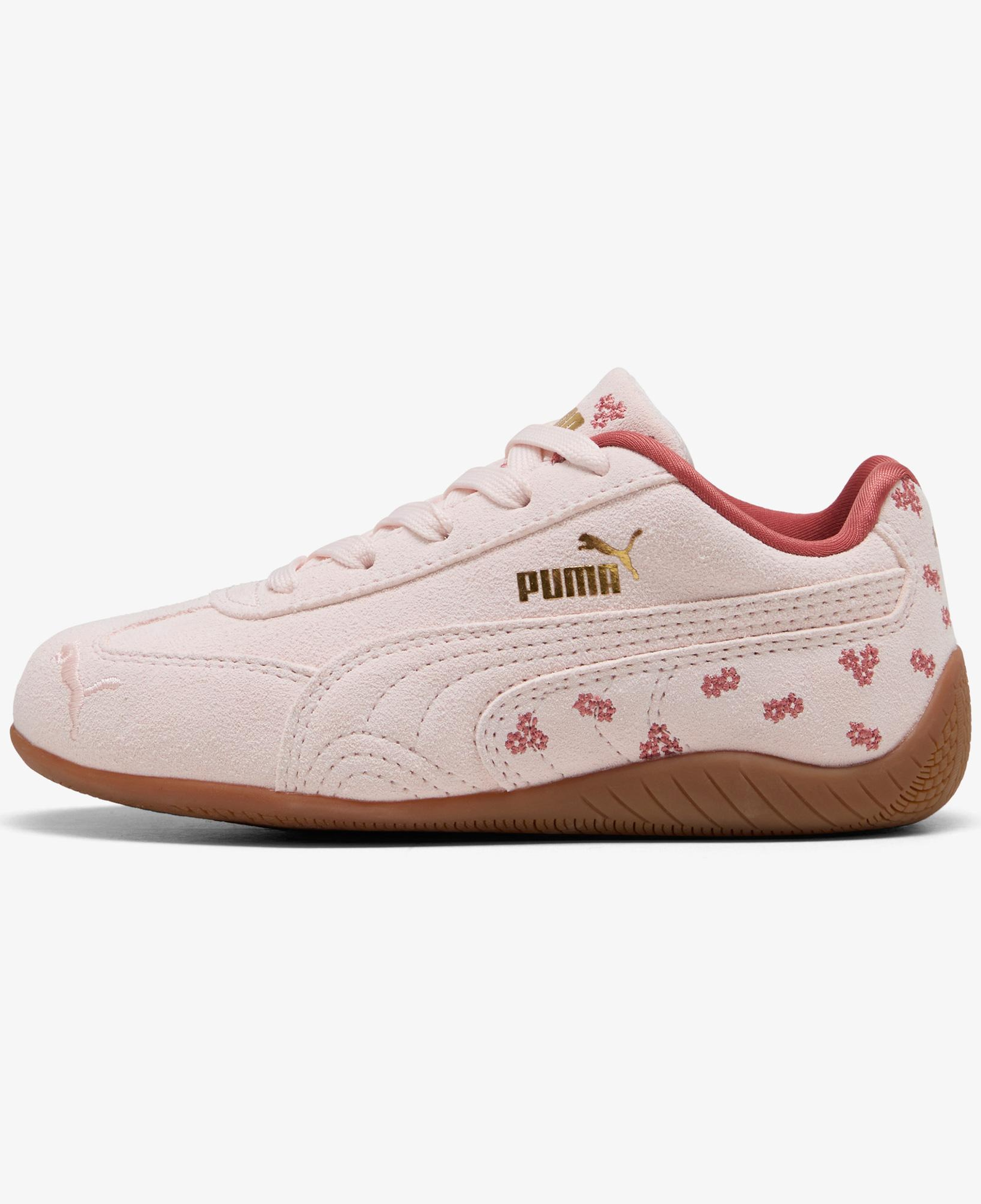 Puma Speedcat Floral Çocuk Pembe Spor Ayakkabı