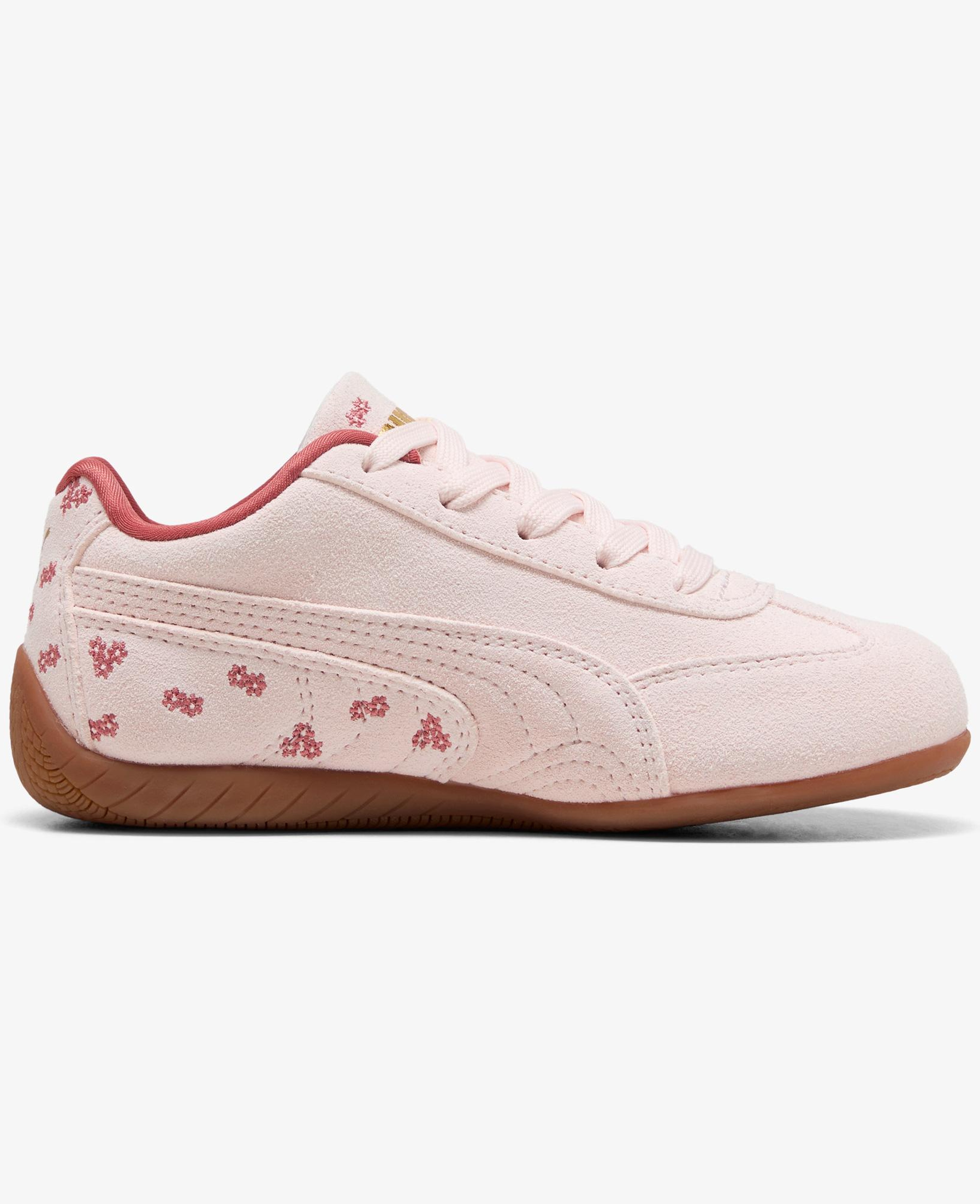 Puma Speedcat Floral Çocuk Pembe Spor Ayakkabı