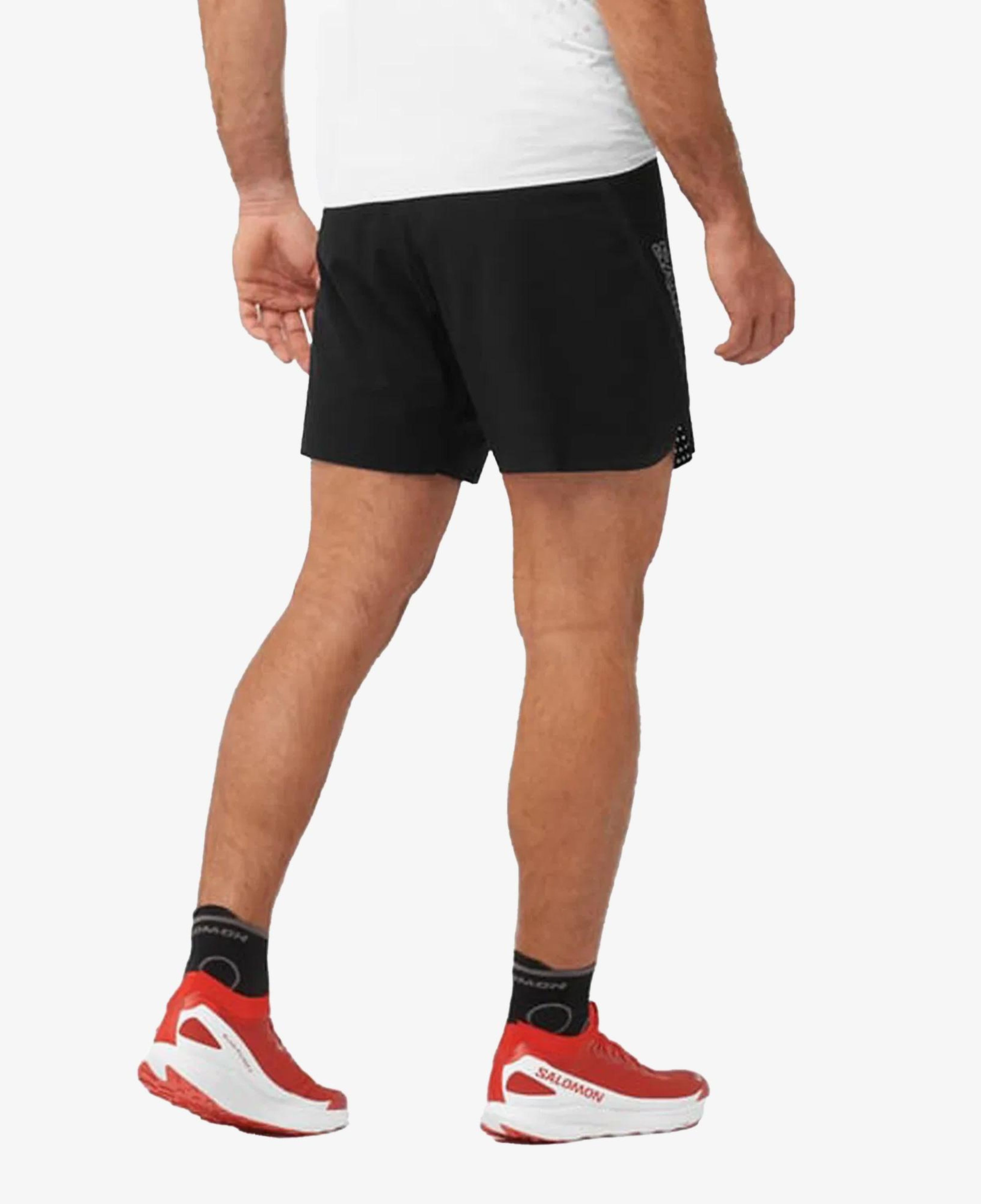 Salomon S/LAB Speed 2IN1 Erkek Siyah Koşu Şortu