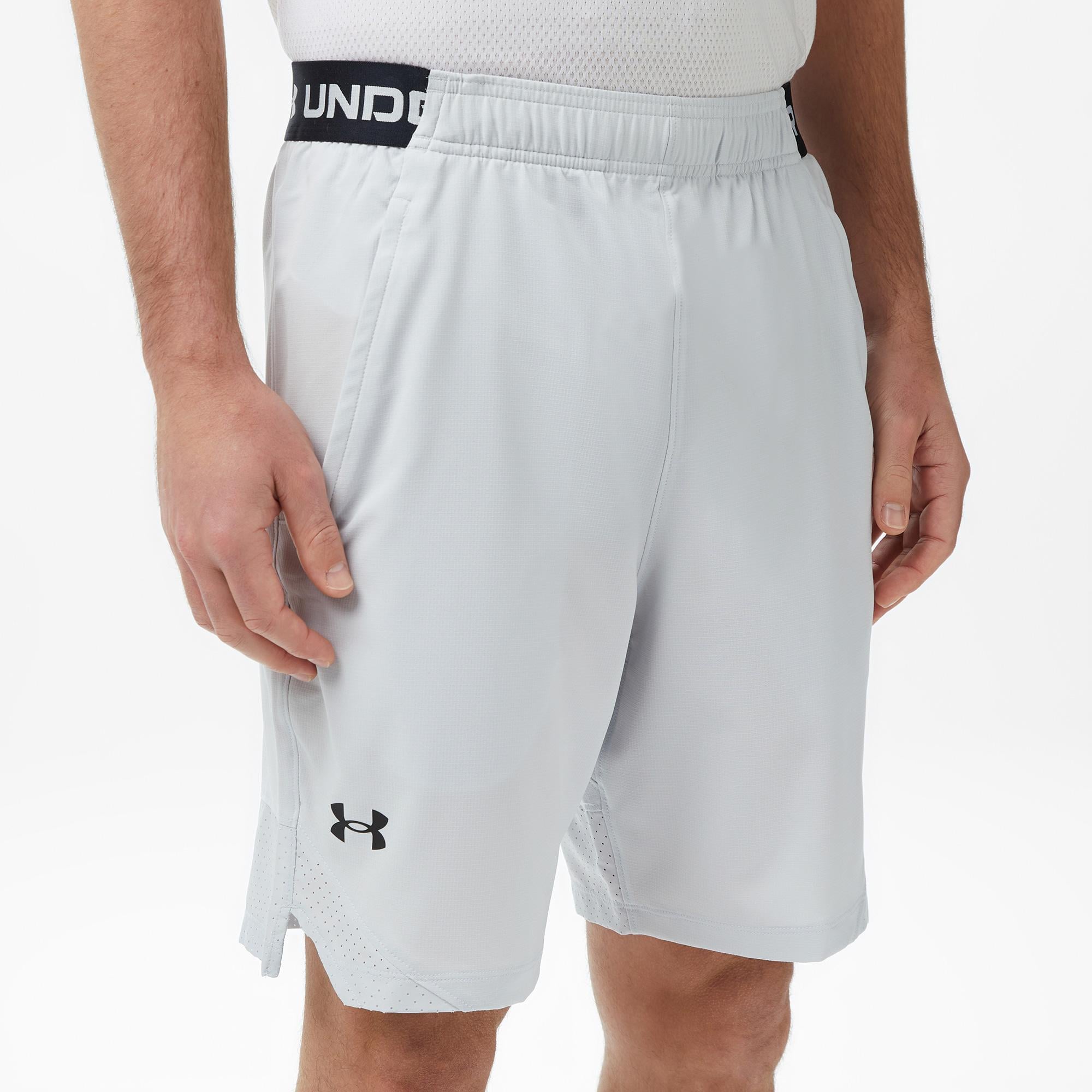 Under Armour Vanish Woven 8in Erkek Gri Antrenman Şortu