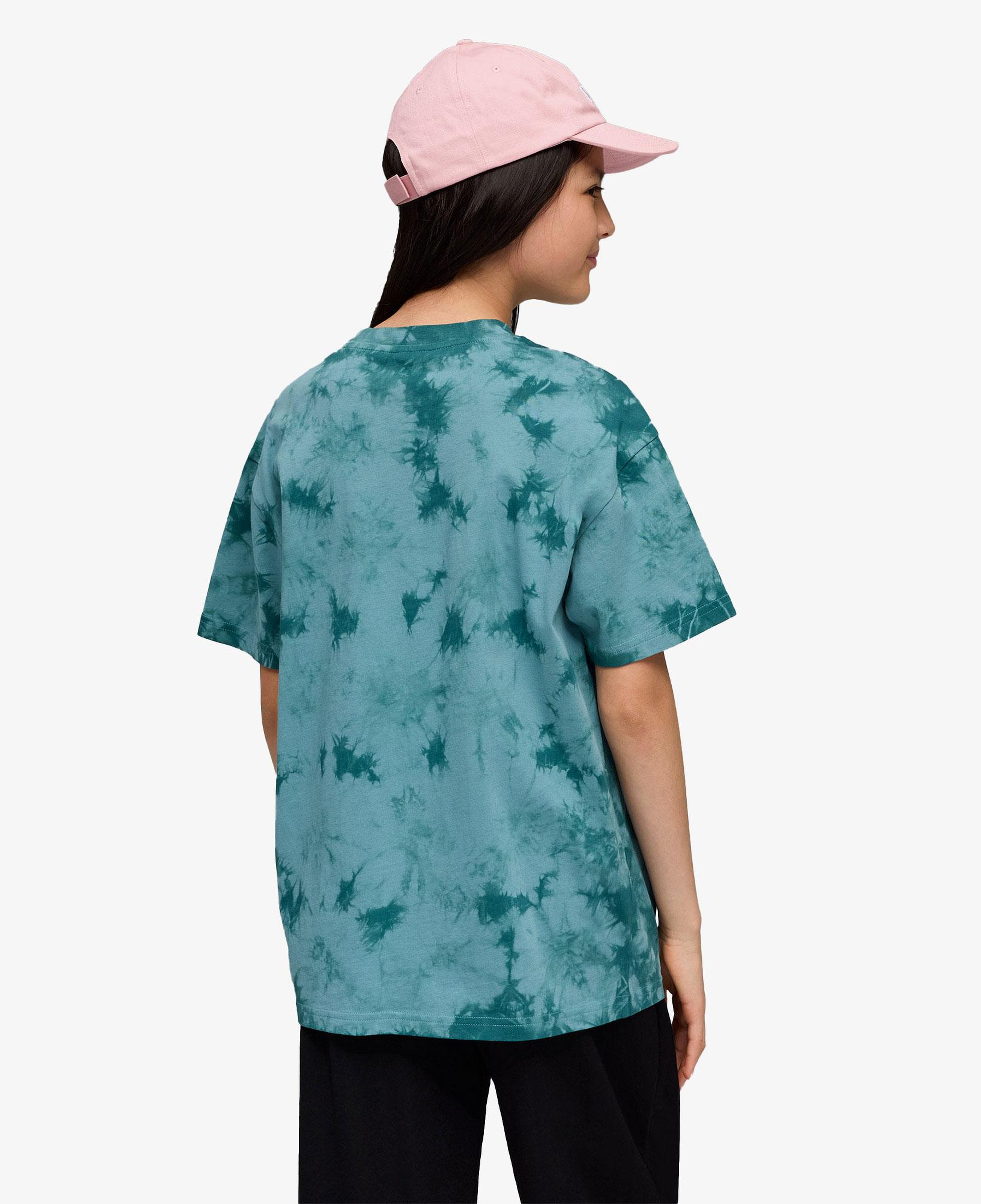Puma Essentials Relaxed Tie-Dye Çocuk Yeşil T-Shirt