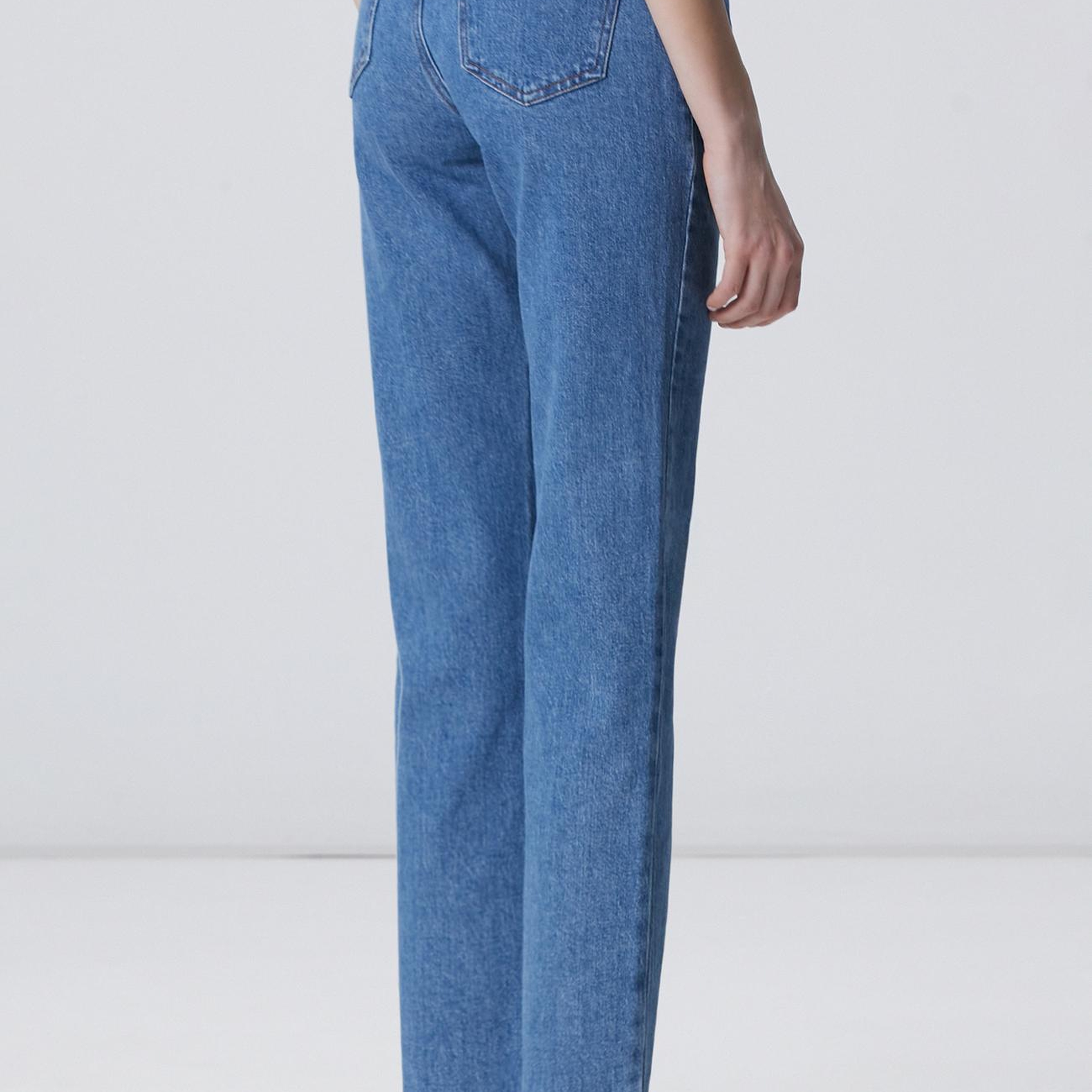 Network Kadın Slim Fit Açık Indigo Mavi Denim Pantolon