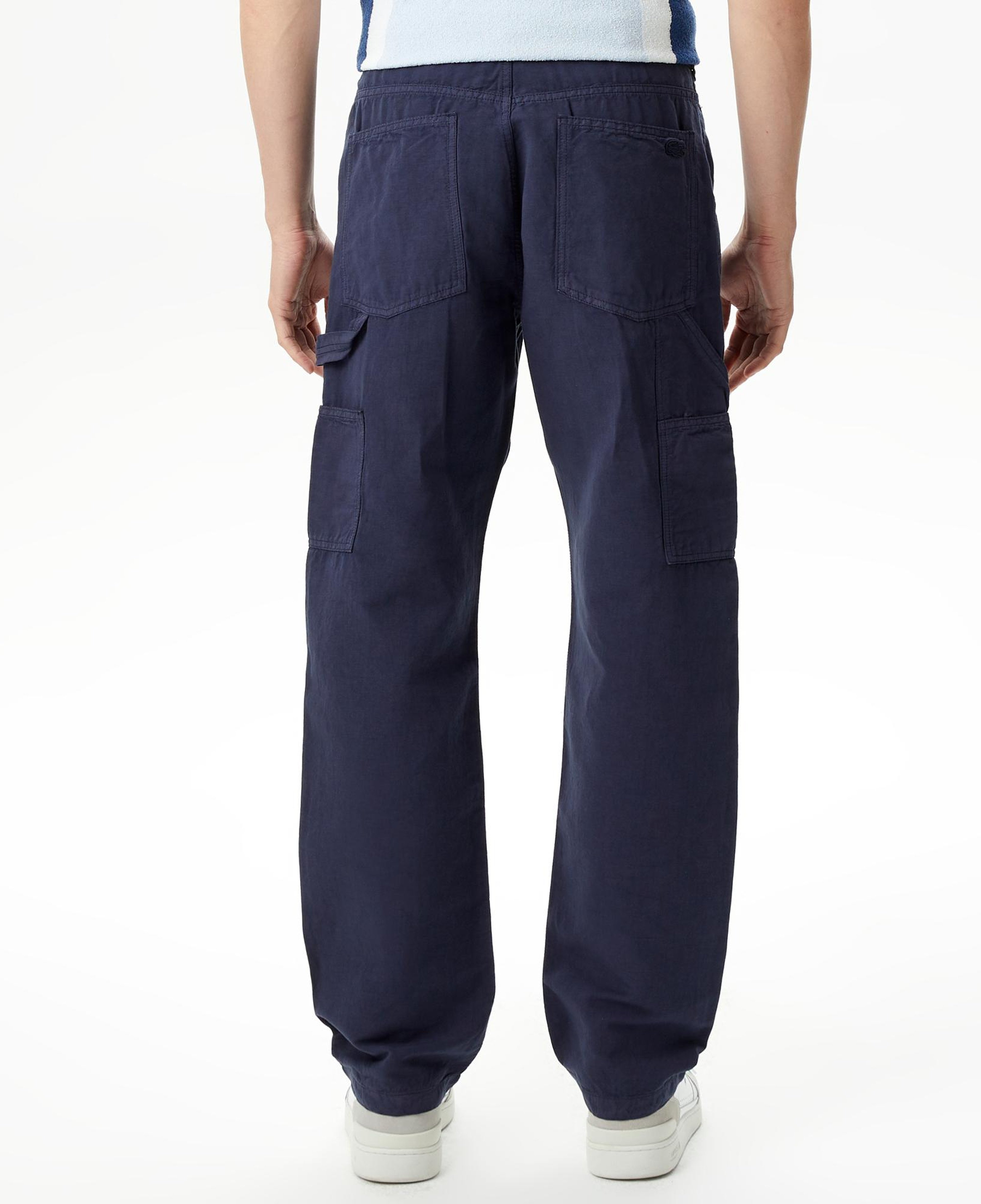 Lacoste Erkek Relaxed Fit Lacivert Pantolon