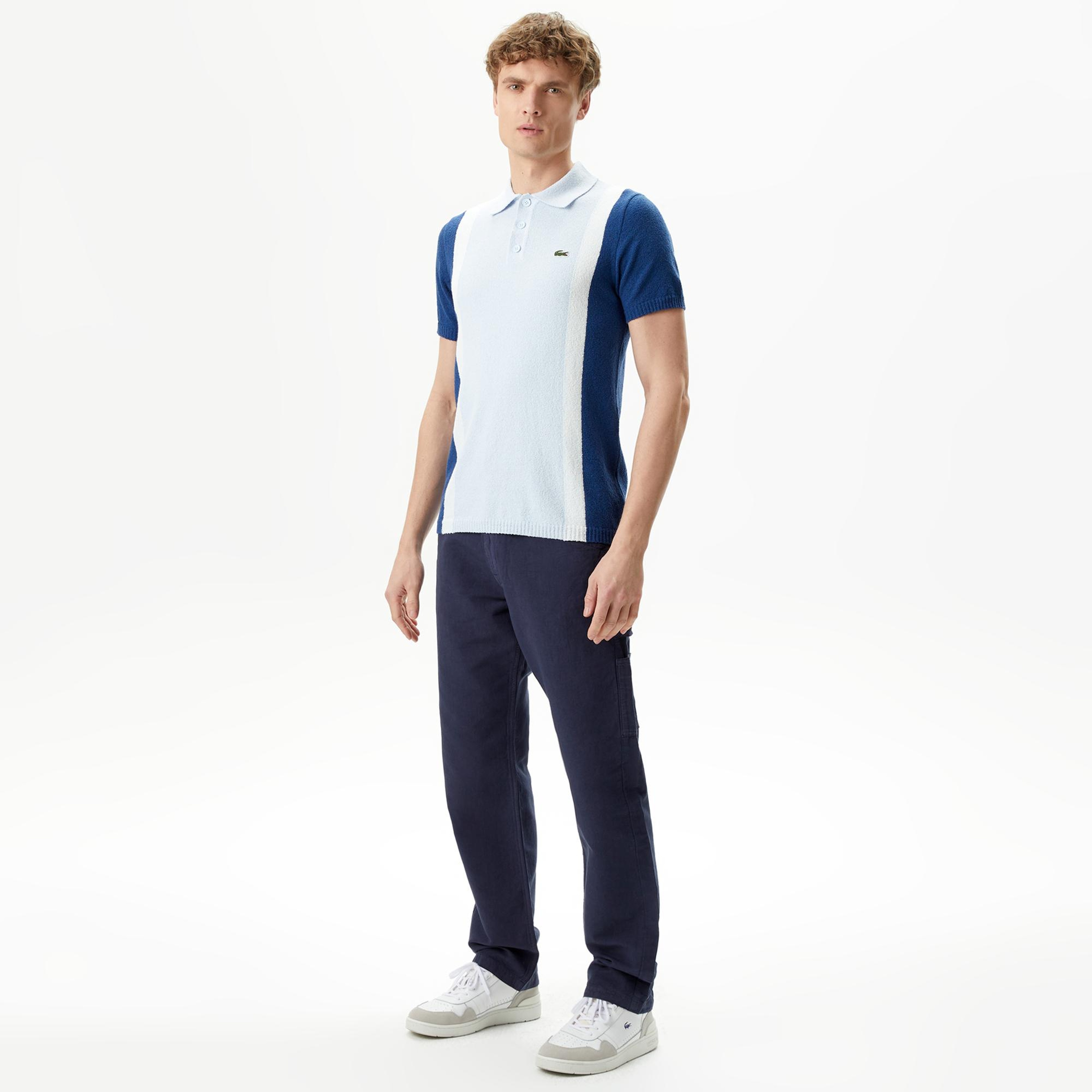 Lacoste Erkek Relaxed Fit Lacivert Pantolon