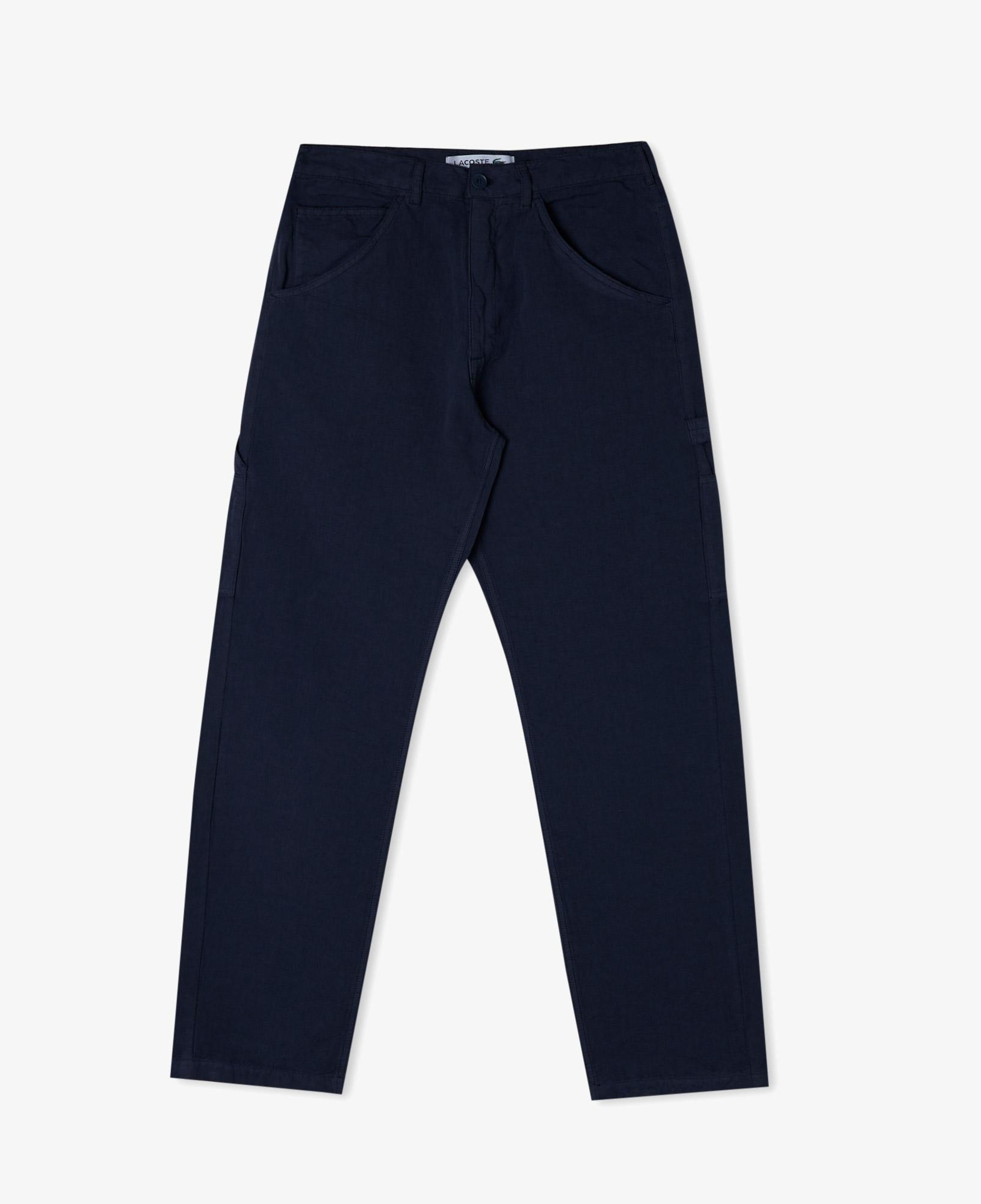Lacoste Erkek Relaxed Fit Lacivert Pantolon