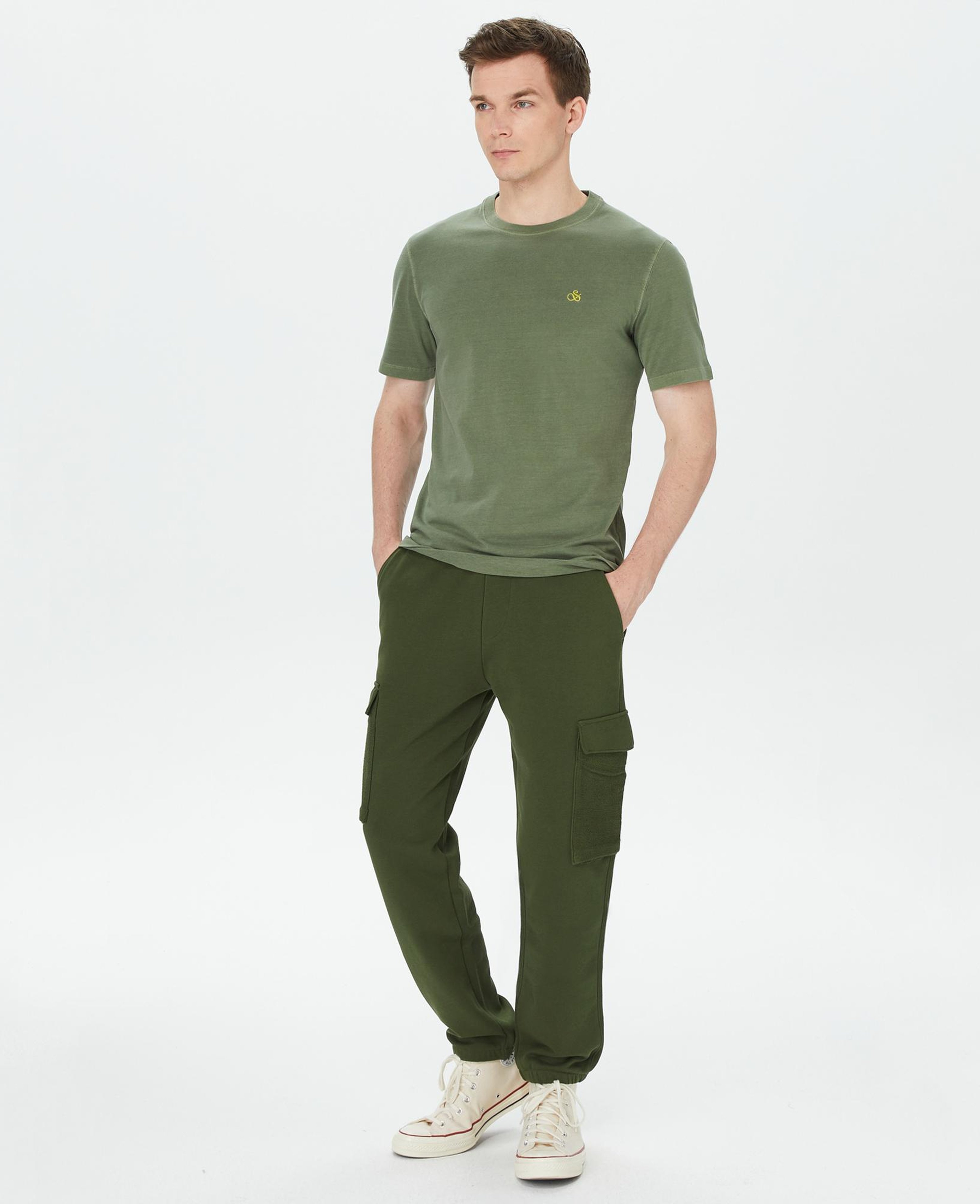 Scotch&Soda Erkek Yeşil Eşofman Altı