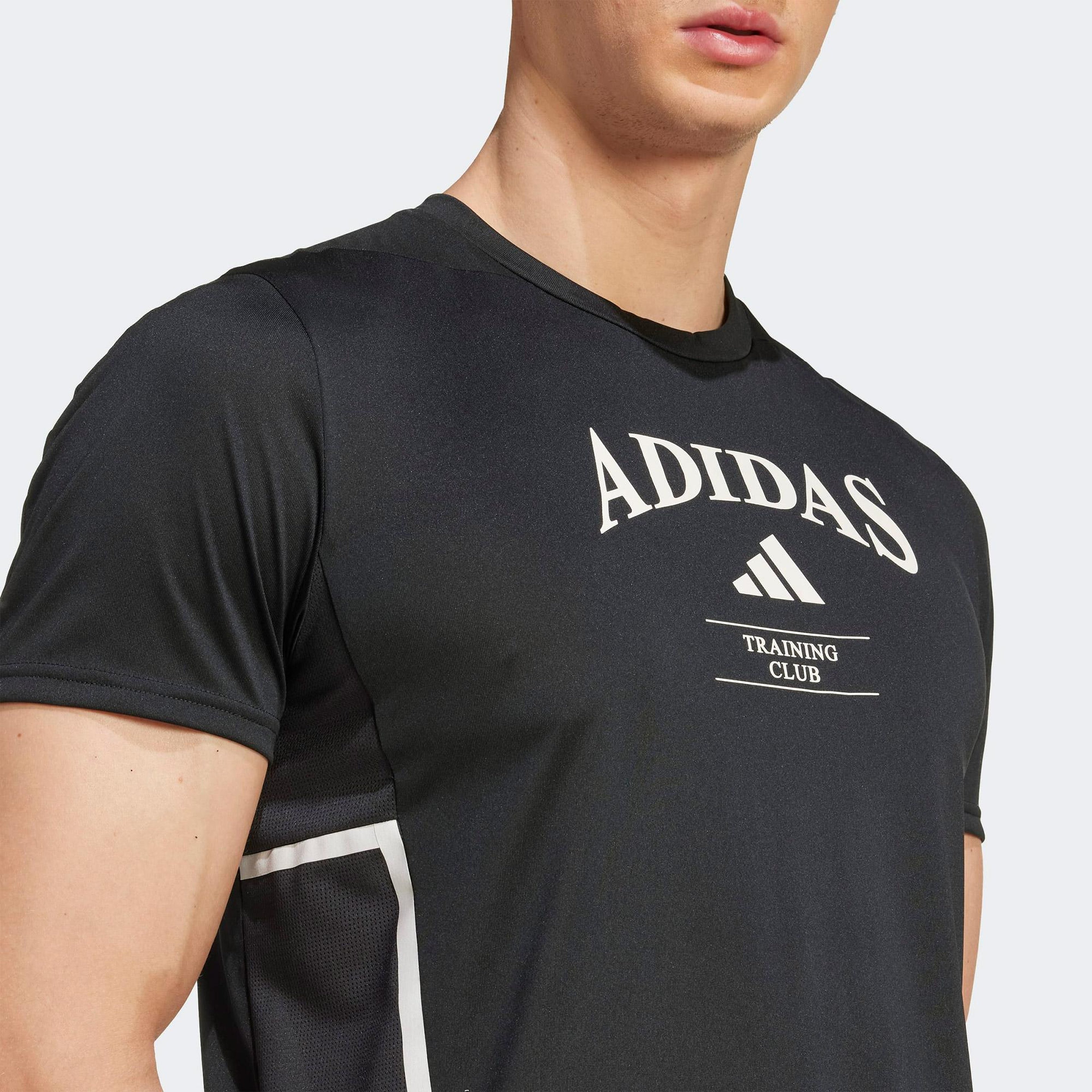 adidas Designed For Training Legacy Erkek Siyah Antrenman T-Shirt