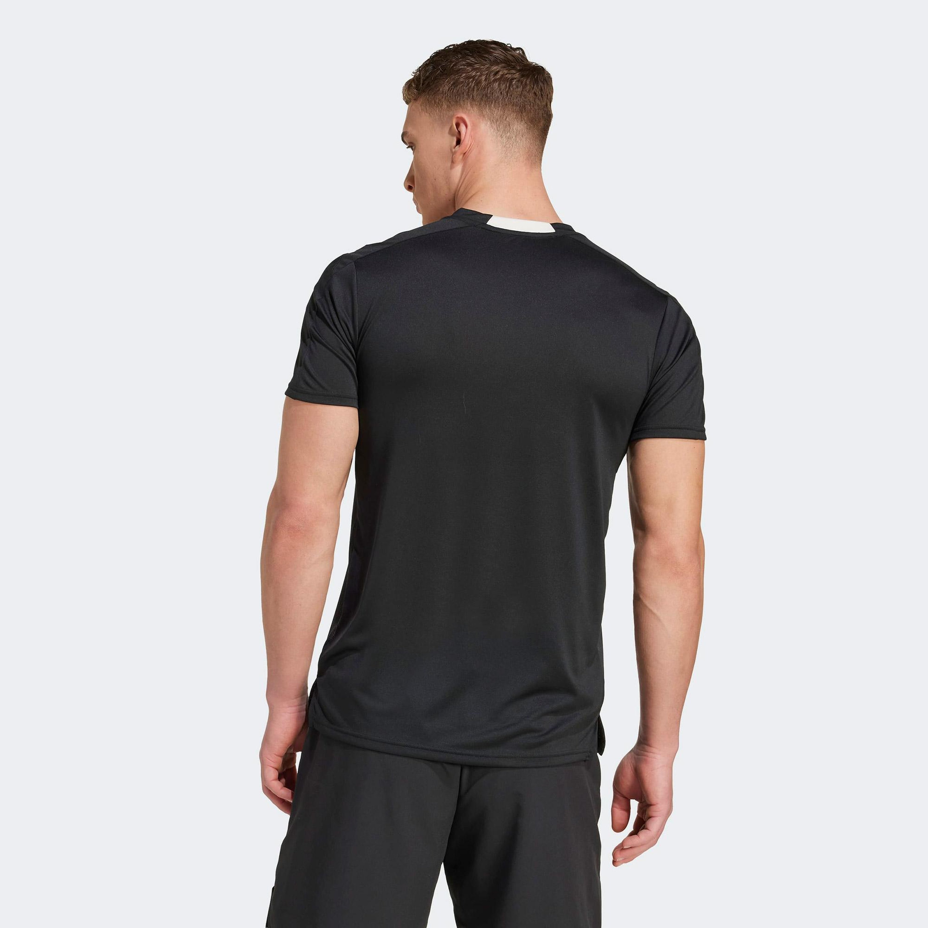 adidas Designed For Training Legacy Erkek Siyah Antrenman T-Shirt