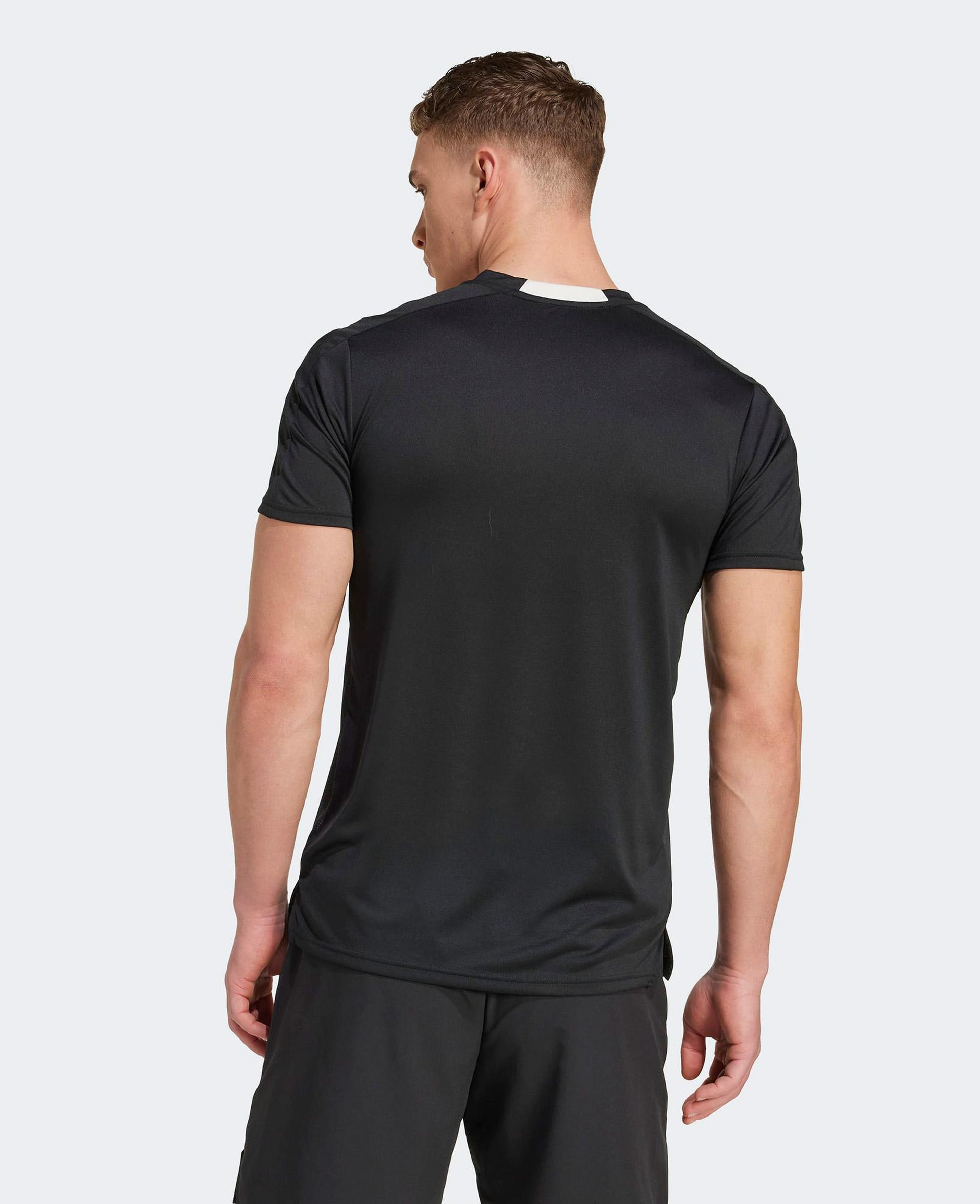 adidas Designed For Training Legacy Erkek Siyah Antrenman T-Shirt