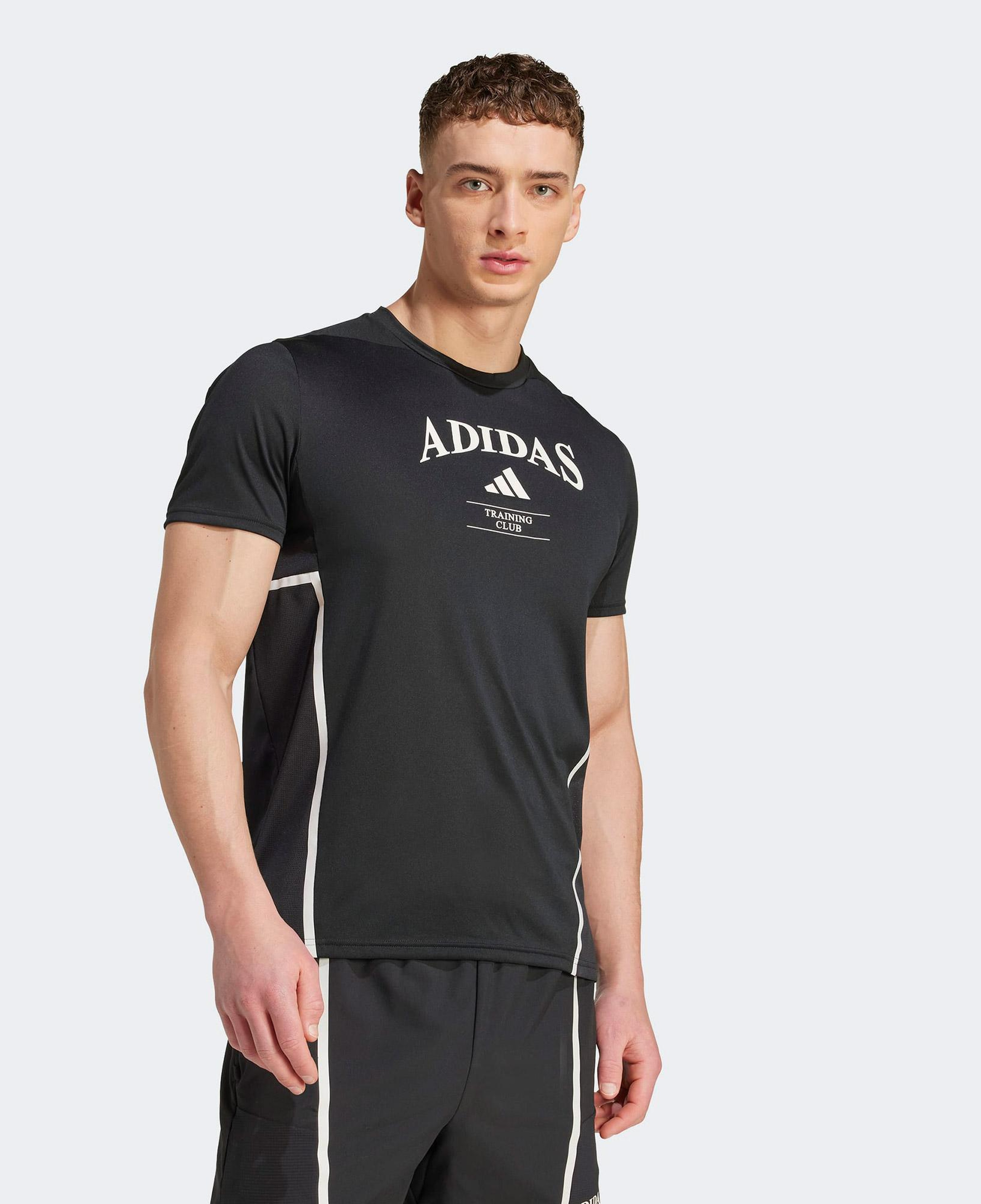 adidas Designed For Training Legacy Erkek Siyah Antrenman T-Shirt