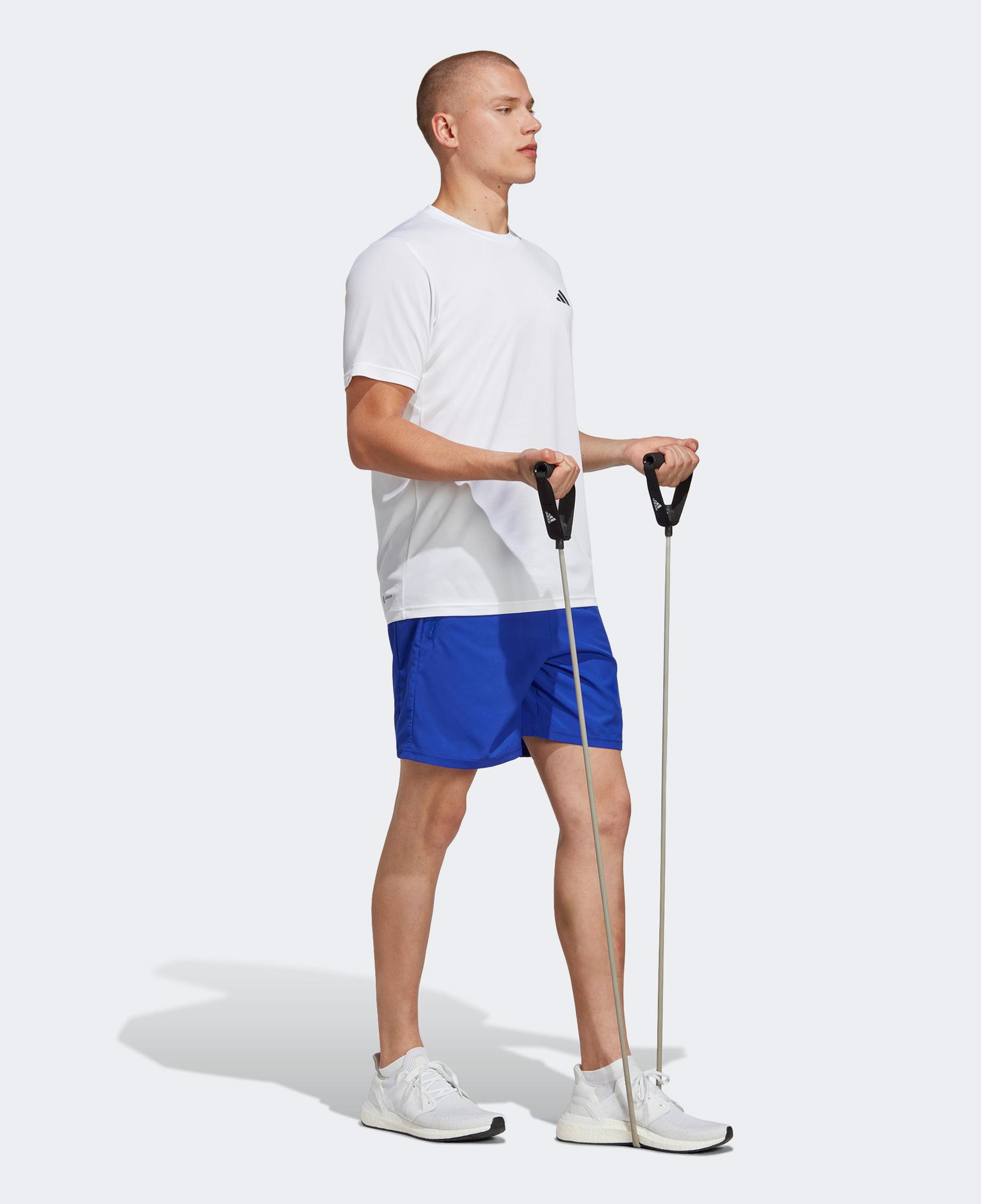 adidas Training Essentials Erkek Beyaz Antrenman T-Shirt