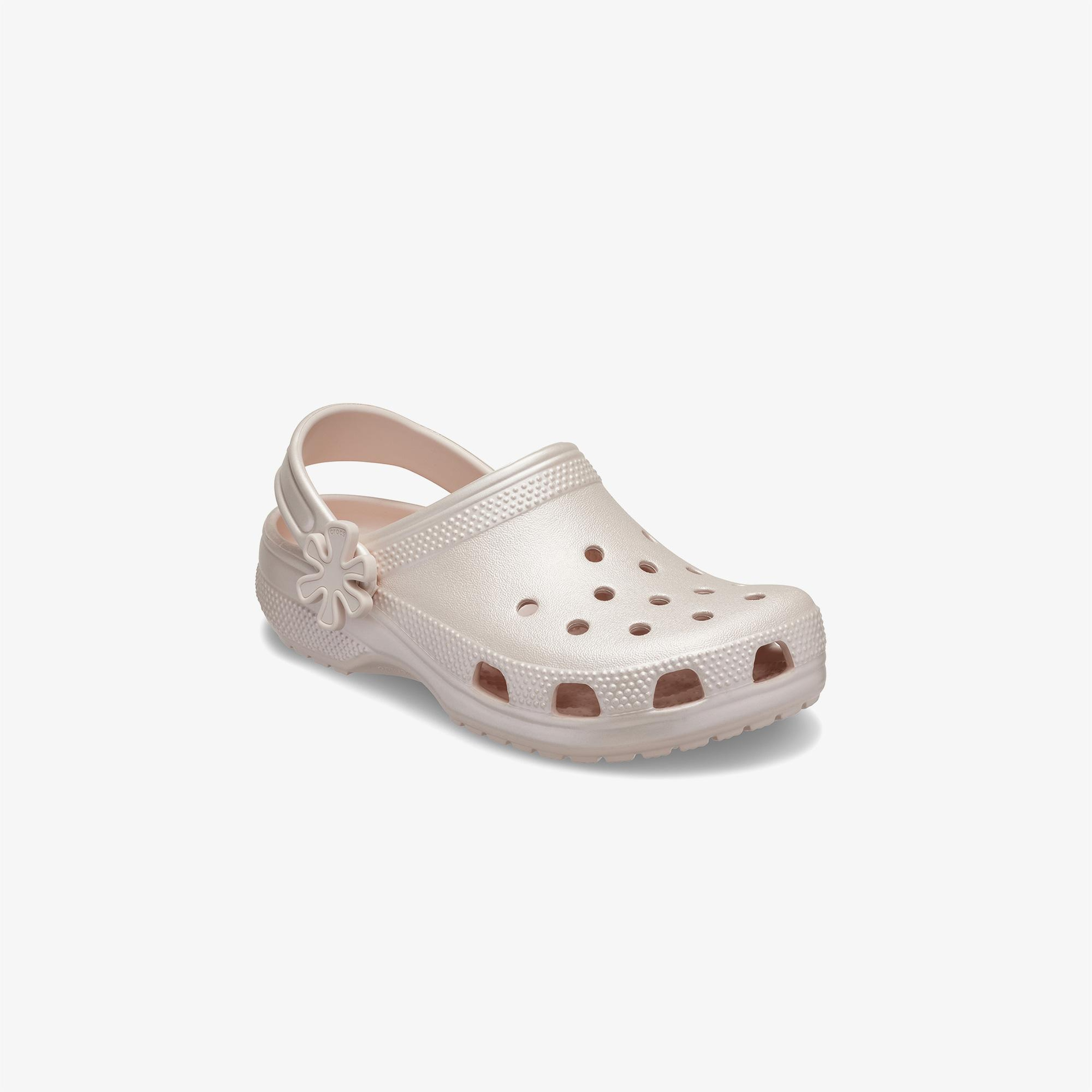 Crocs Classic Pearl Shine Çocuk Pembe Sandalet