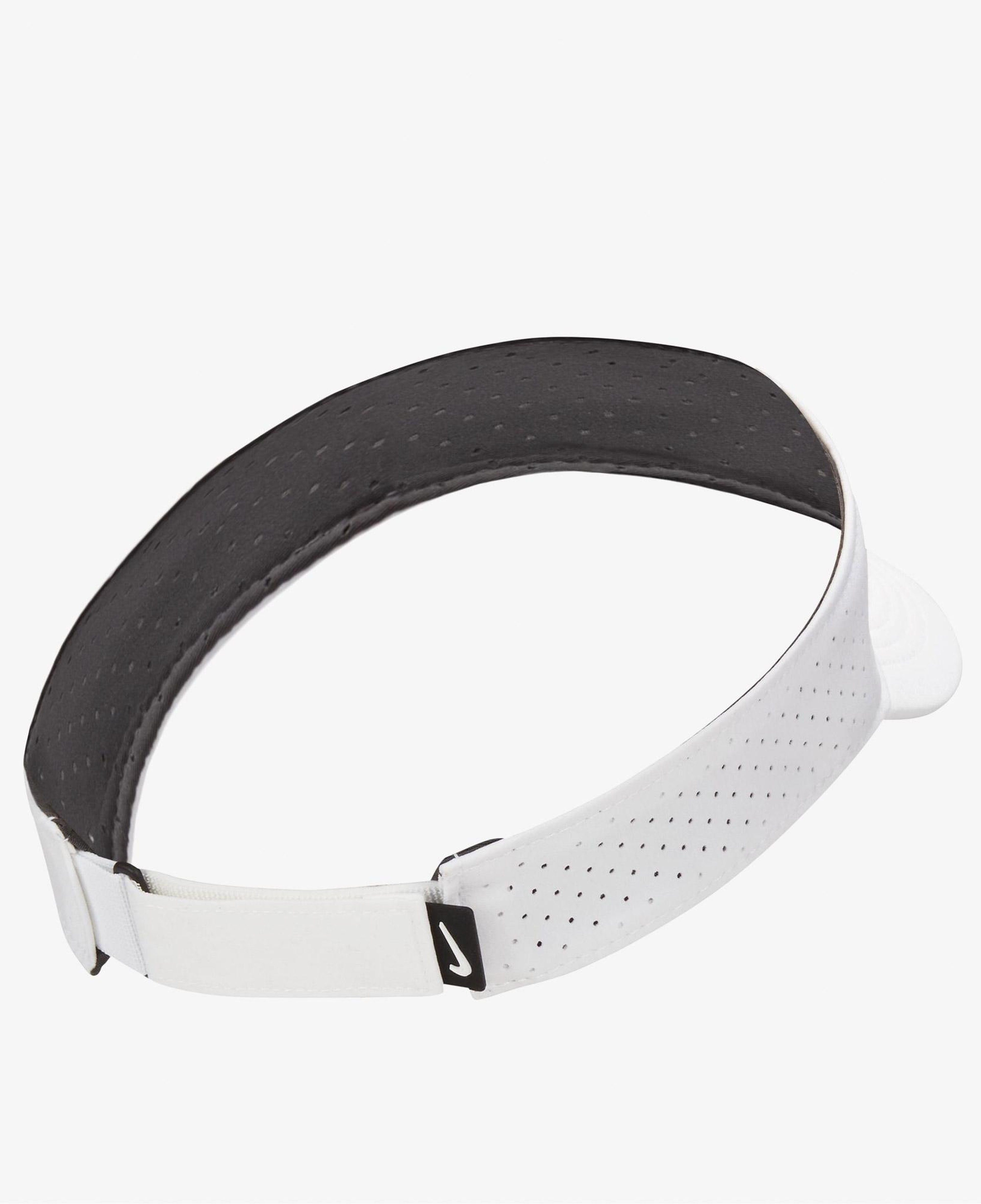 Nike Dri-Fit ADV Ace Visor Unisex Beyaz Tenis Şapkası