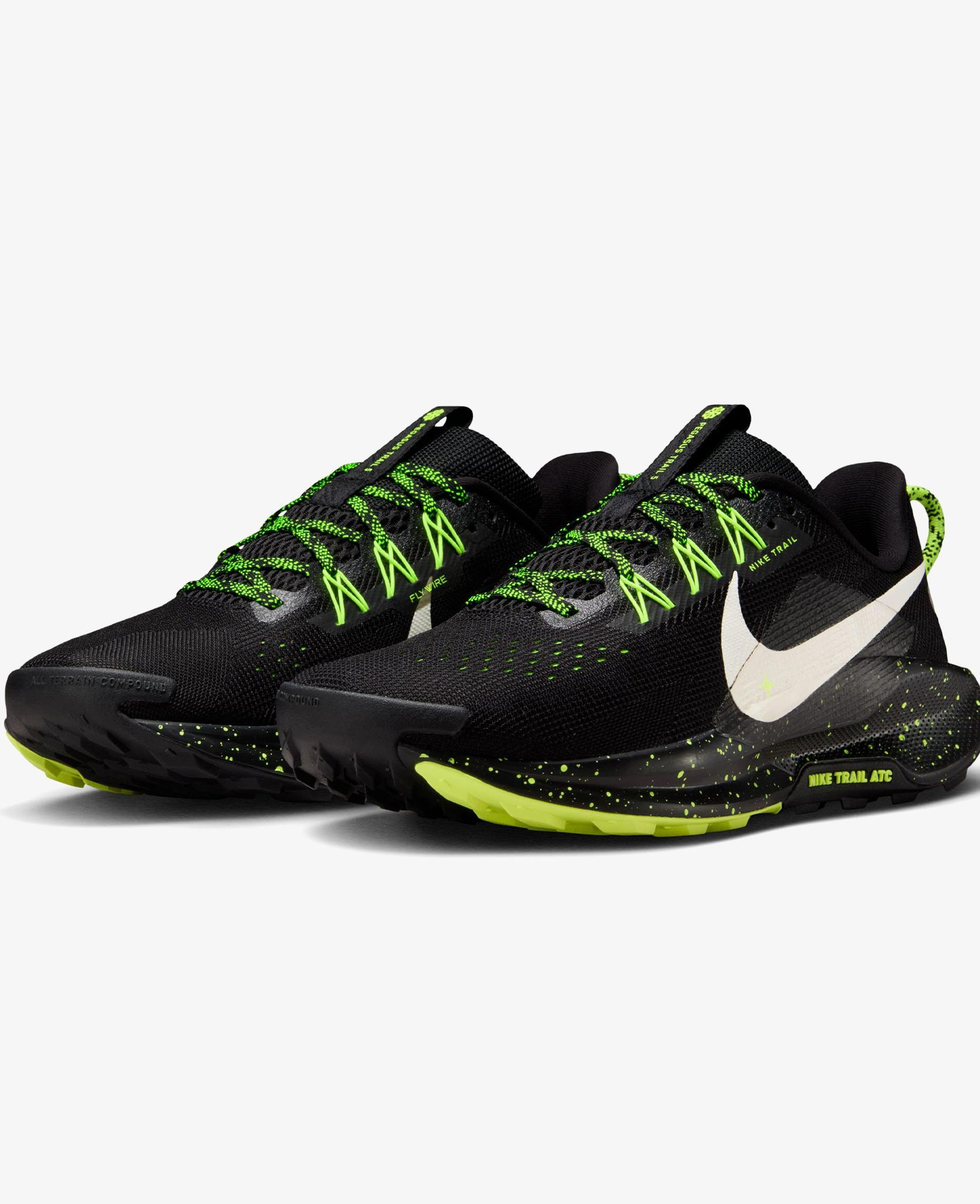 Nike Reactx Pegasus Trail 5 Erkek Siyah Koşu Ayakkabısı