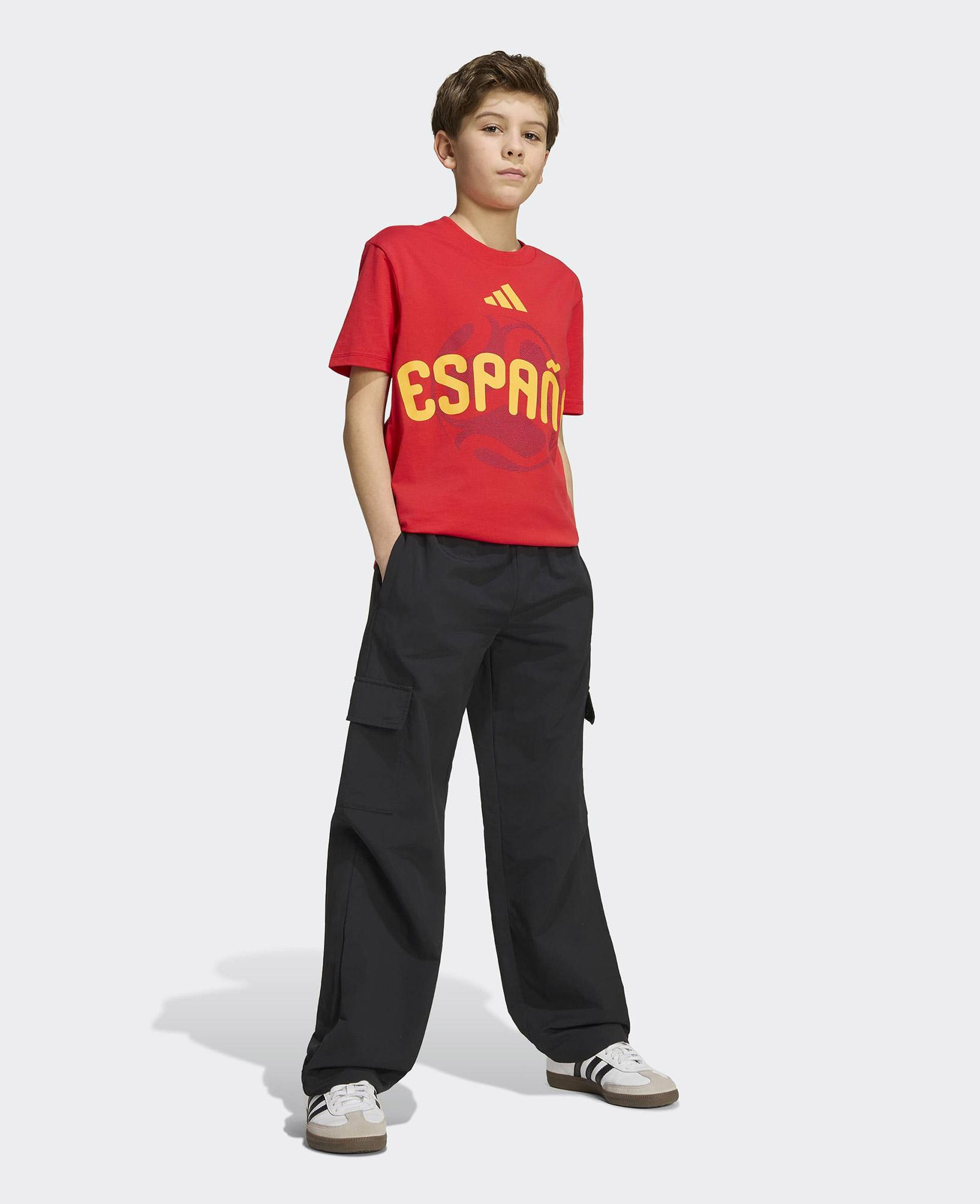 adidas İspanya Milli Takım Çocuk Kırmızı T-Shirt