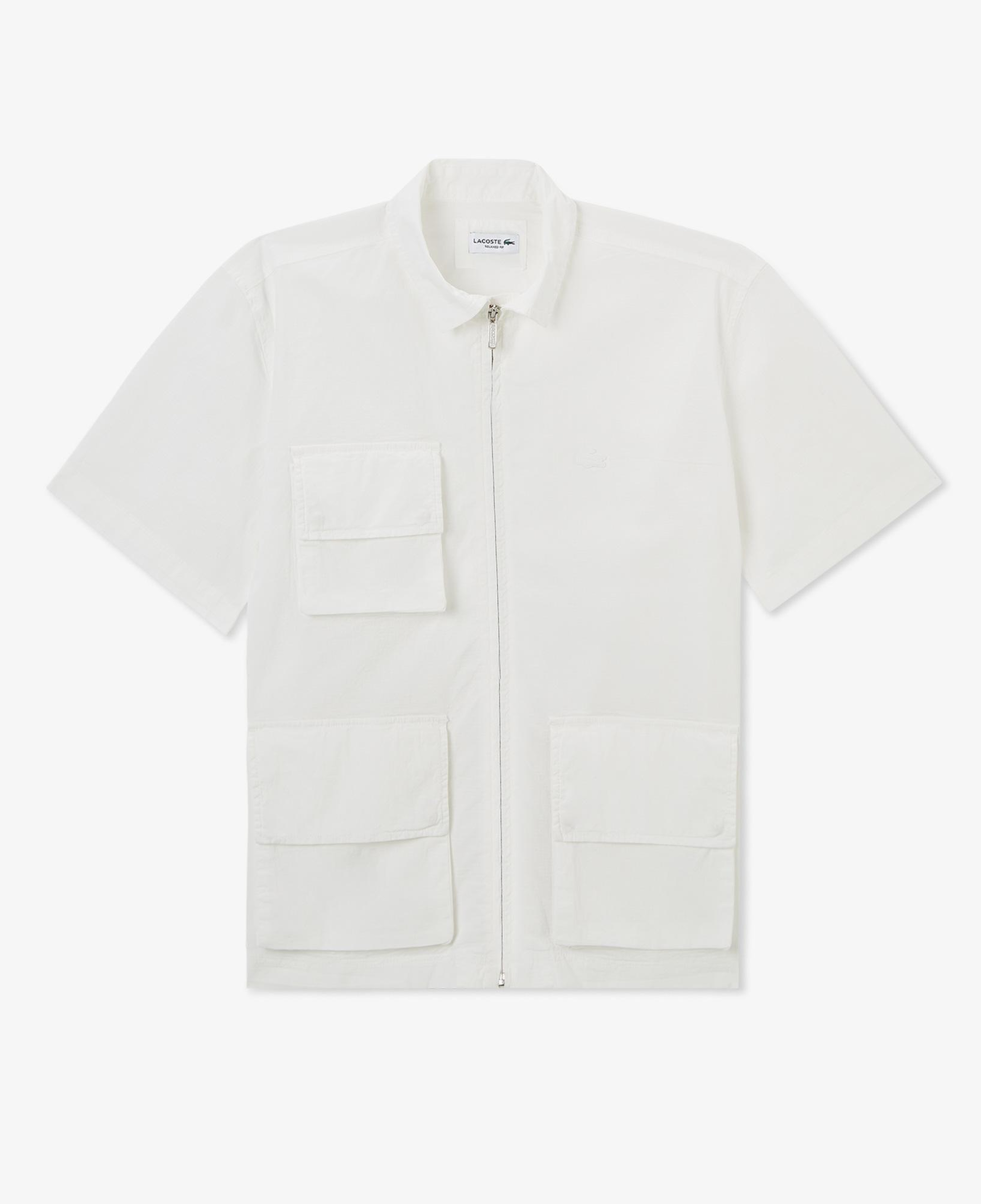 House of SuperStep x Lacoste Erkek Beyaz Gömlek
