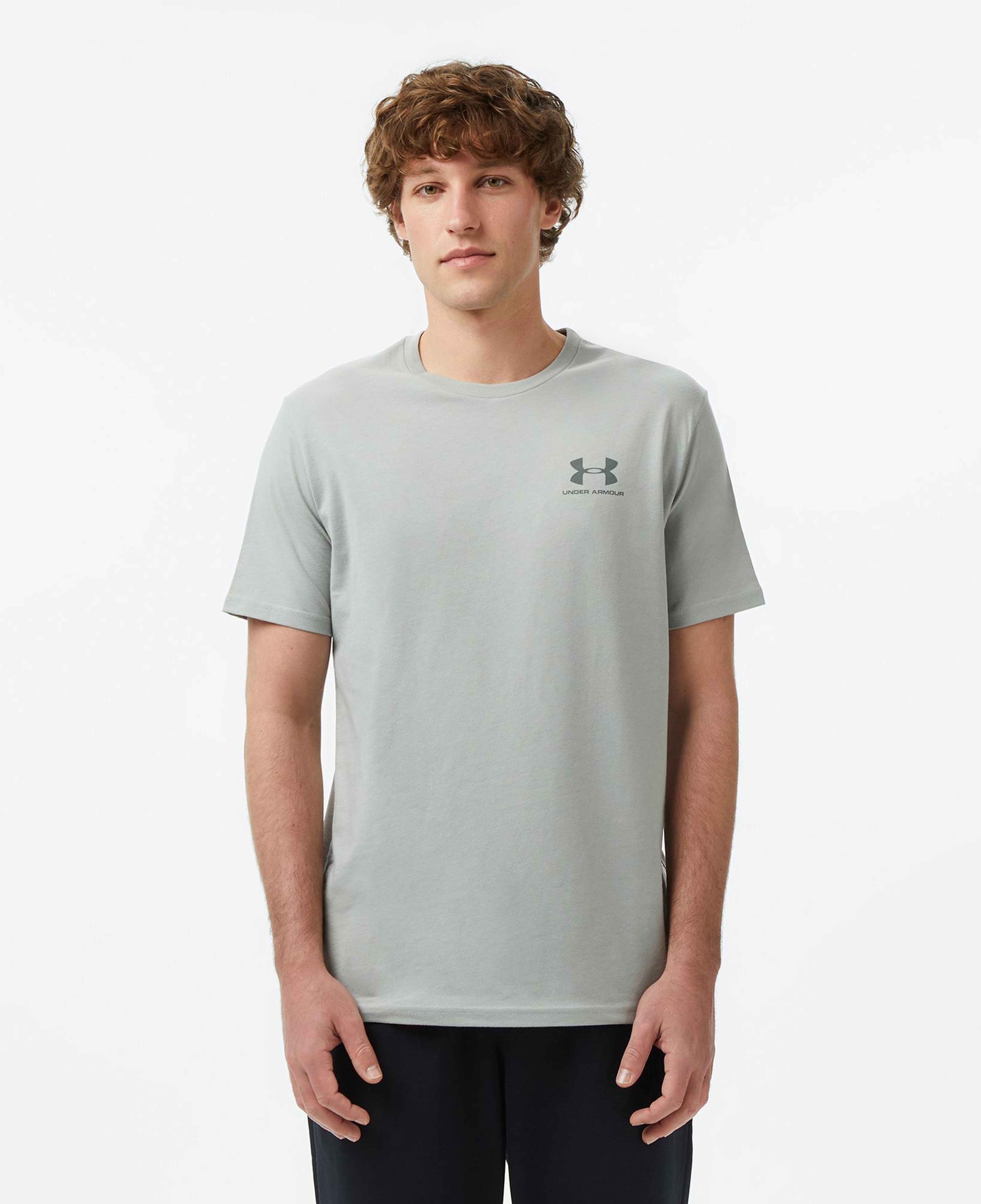 Under Armour Sportstyle Lc Ss Erkek Gri T-Shirt