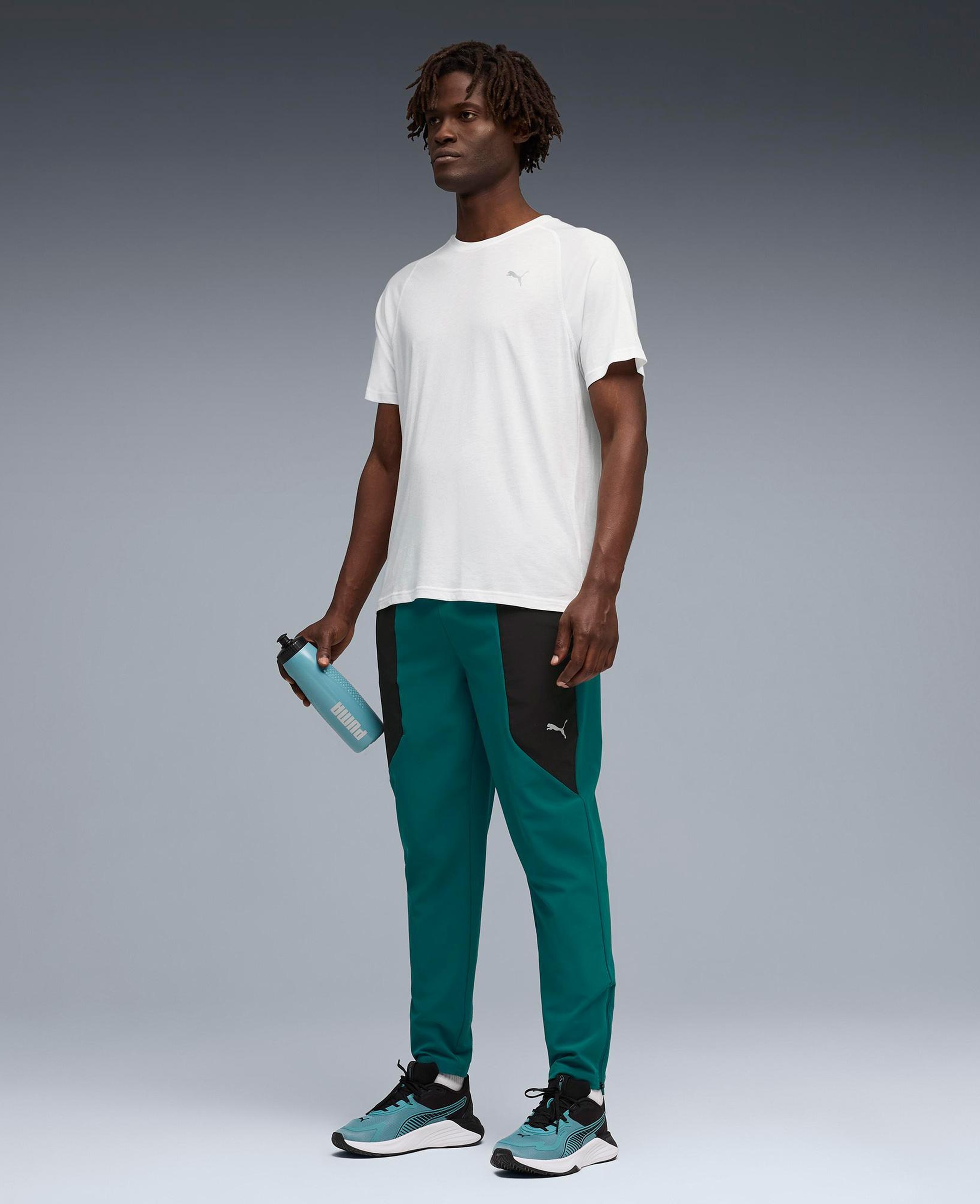 Puma Powertrain Erkek Beyaz T-Shirt