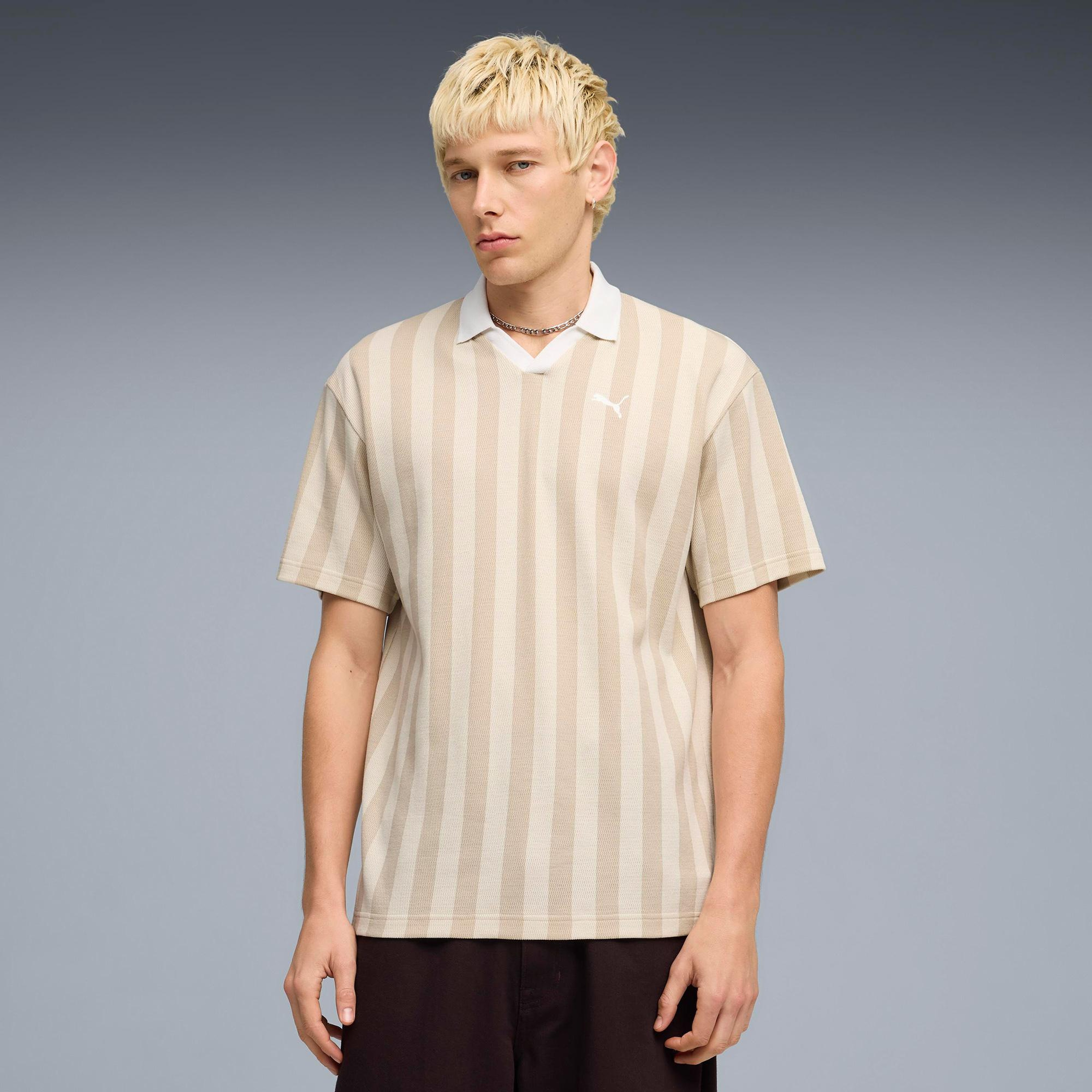 Puma Class Pinnacle Erkek Krem T-Shirt