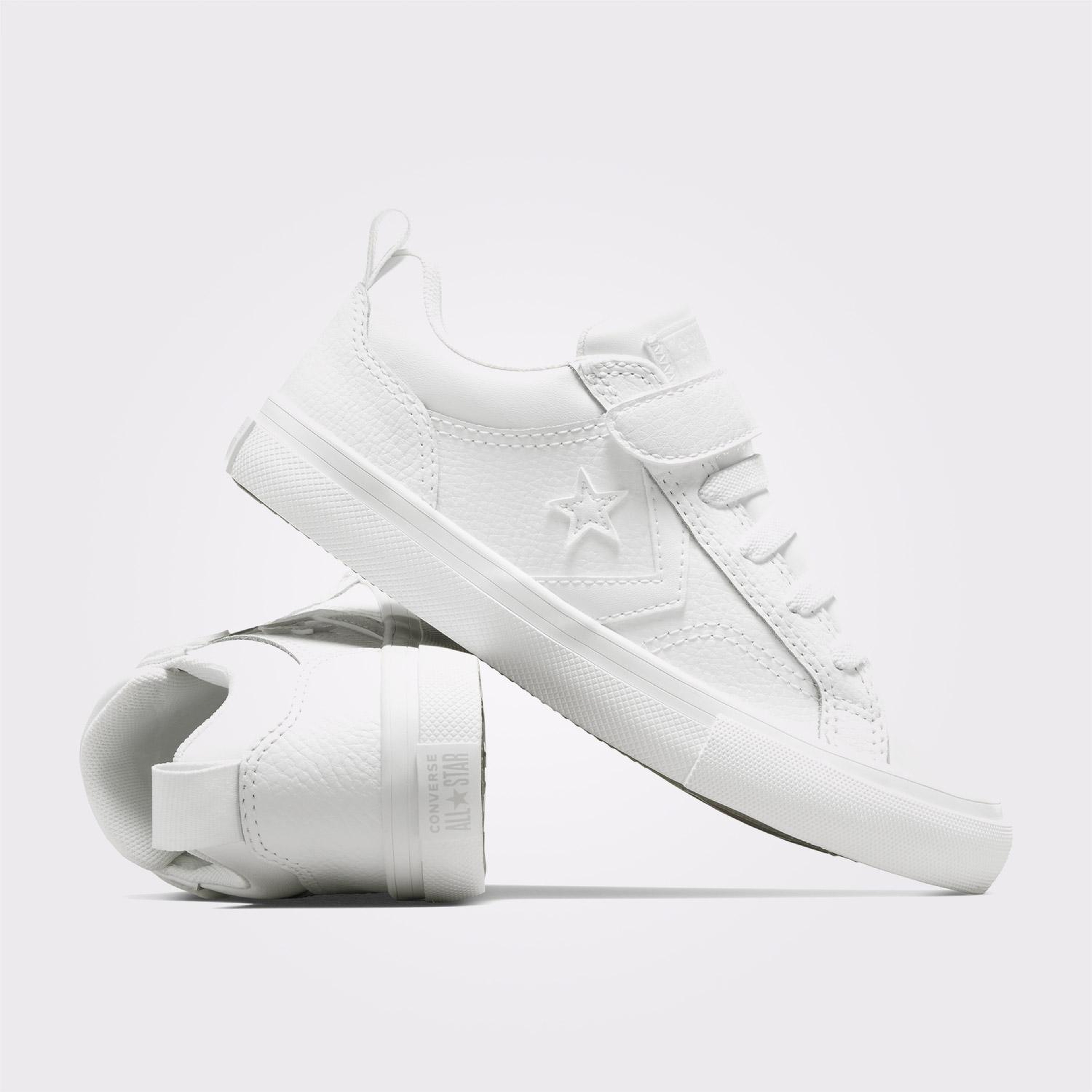 Converse Pro Blaze Çocuk Beyaz Deri Sneaker