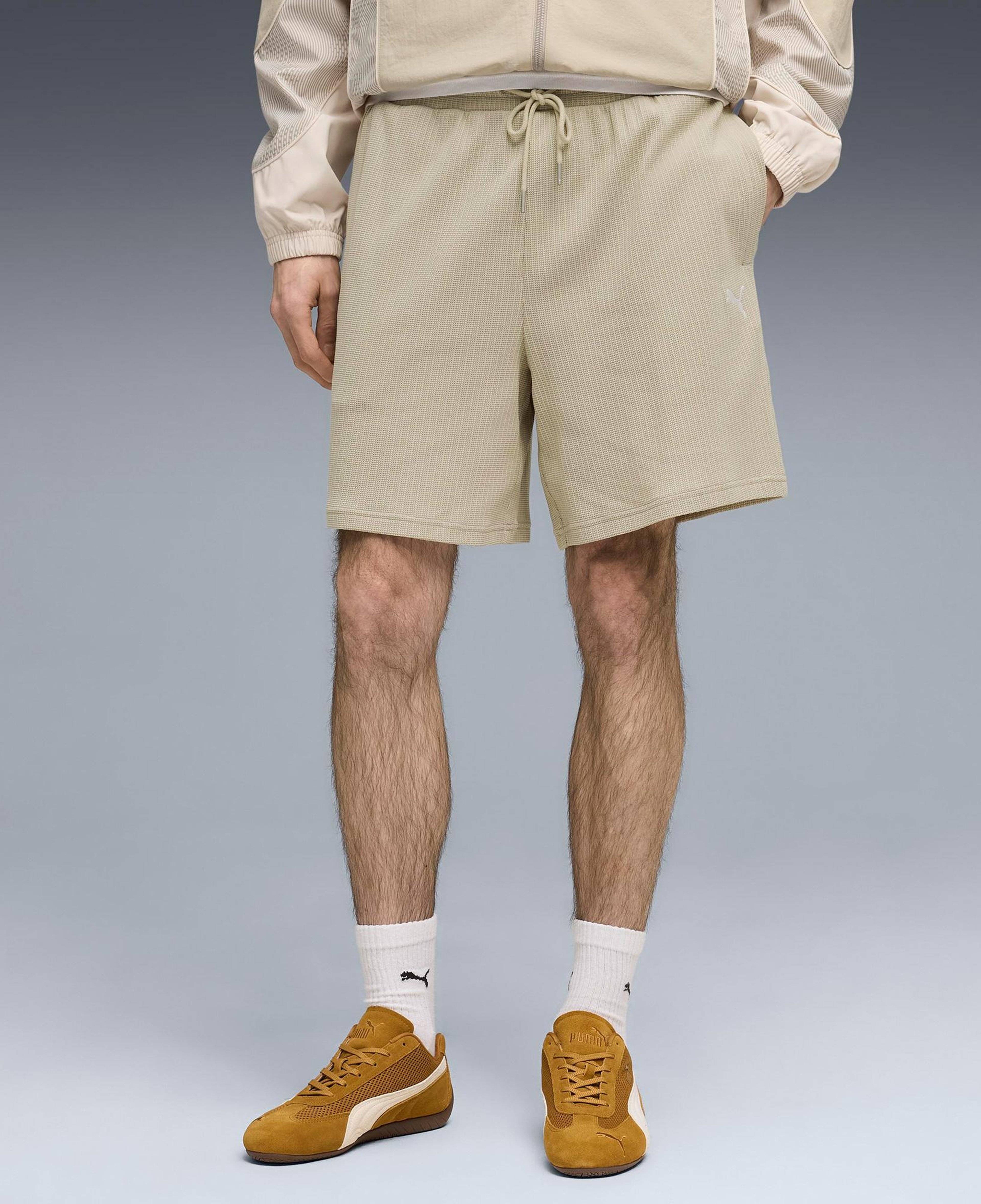 Puma Wardrobe Ess Erkek Gri Şort