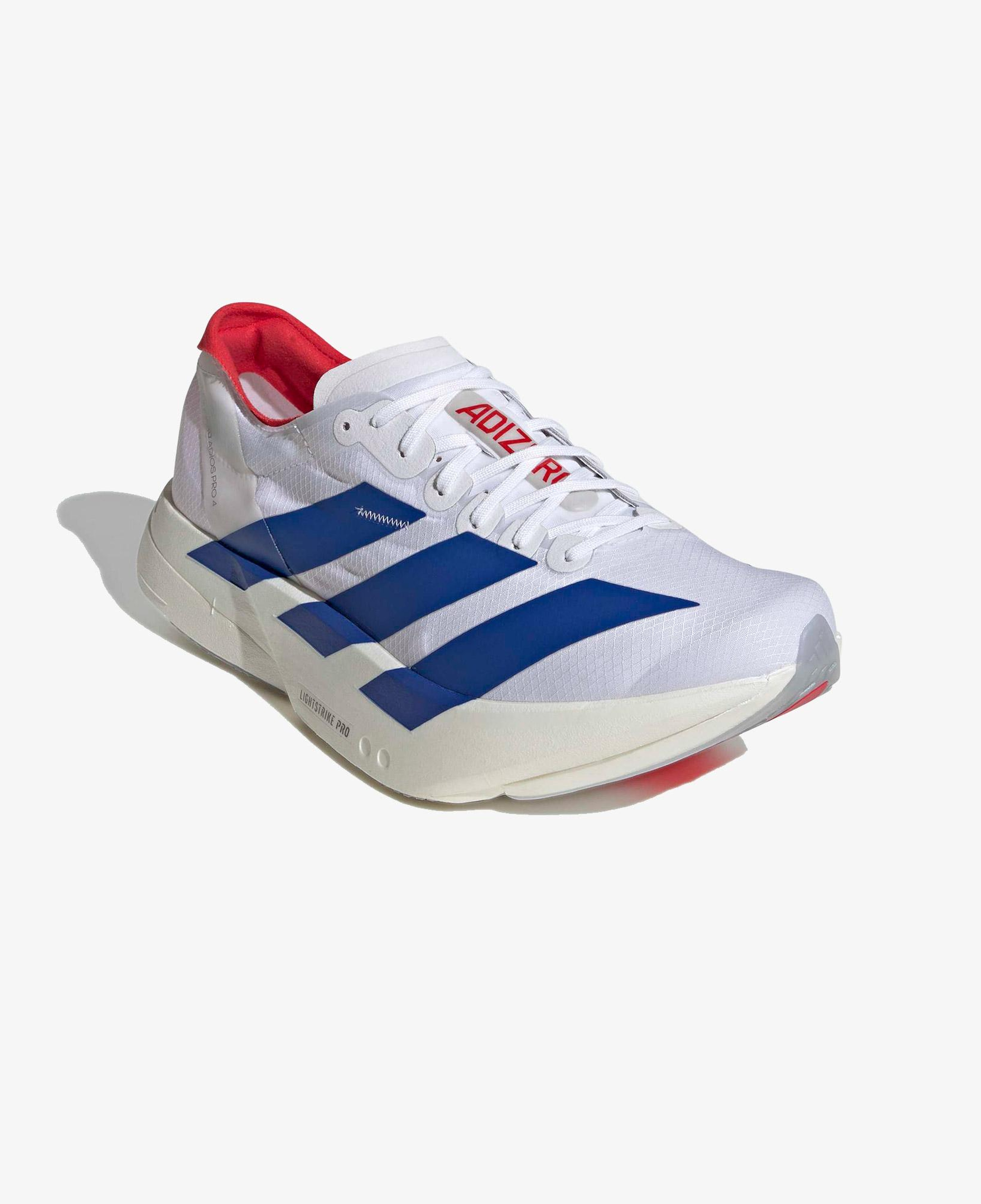 adidas Adizero Adios Pro 4 Erkek Beyaz Koşu Ayakkabısı