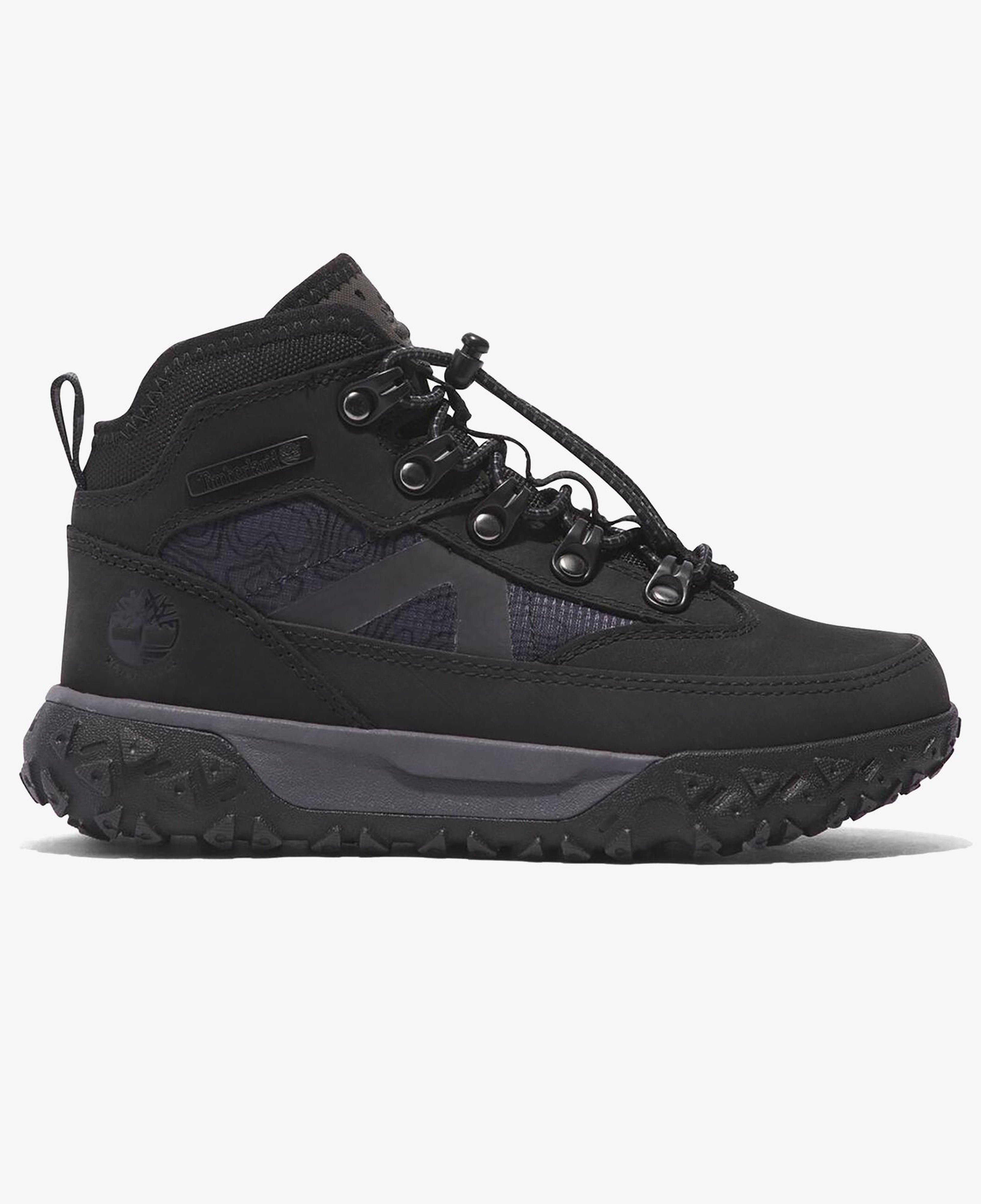Timberland Greenstride Motion 6 Mid Bungee Waterproof Çocuk Siyah Bot