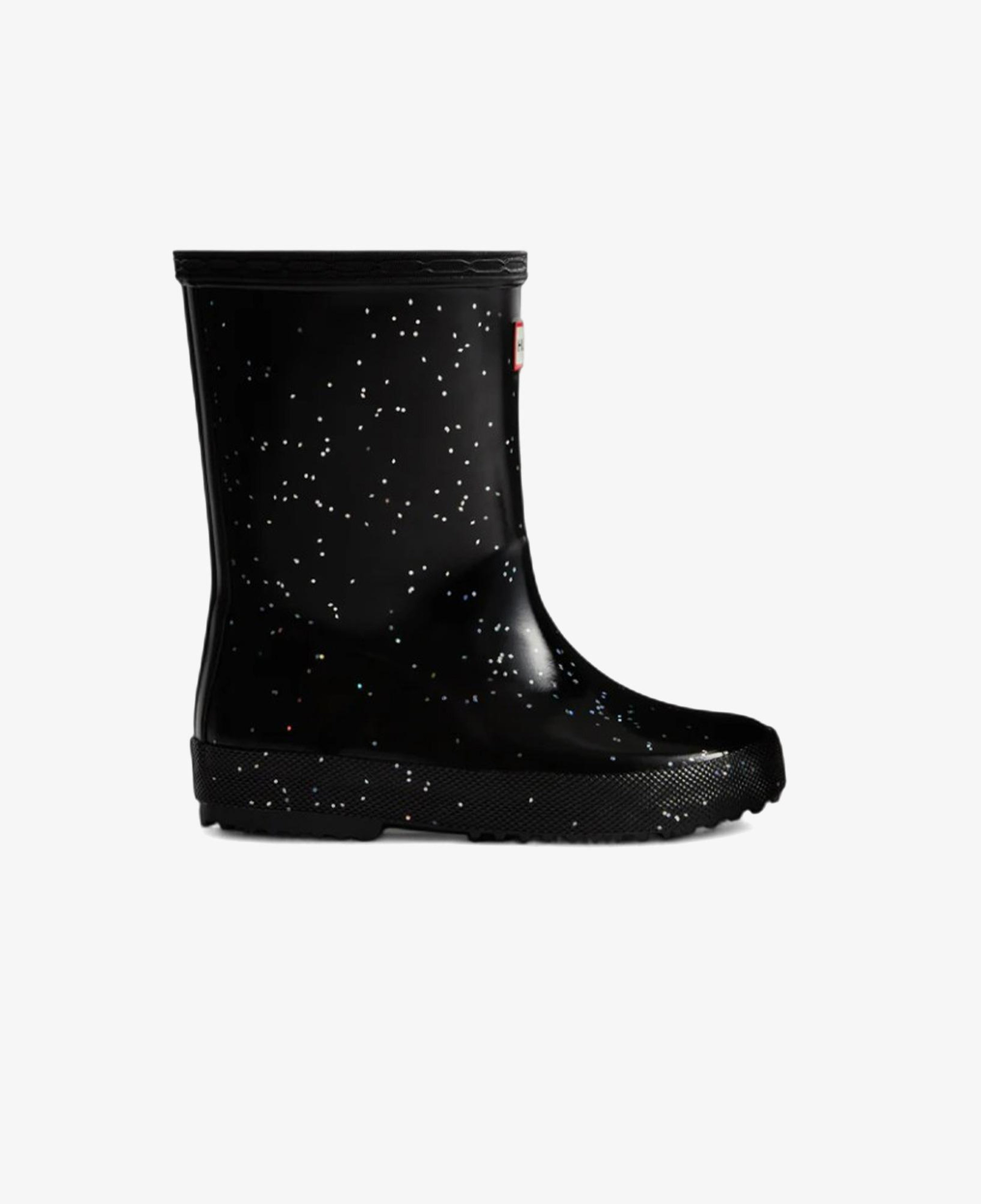 Hunter Originals Wellington Glitter Bebek Siyah Bot