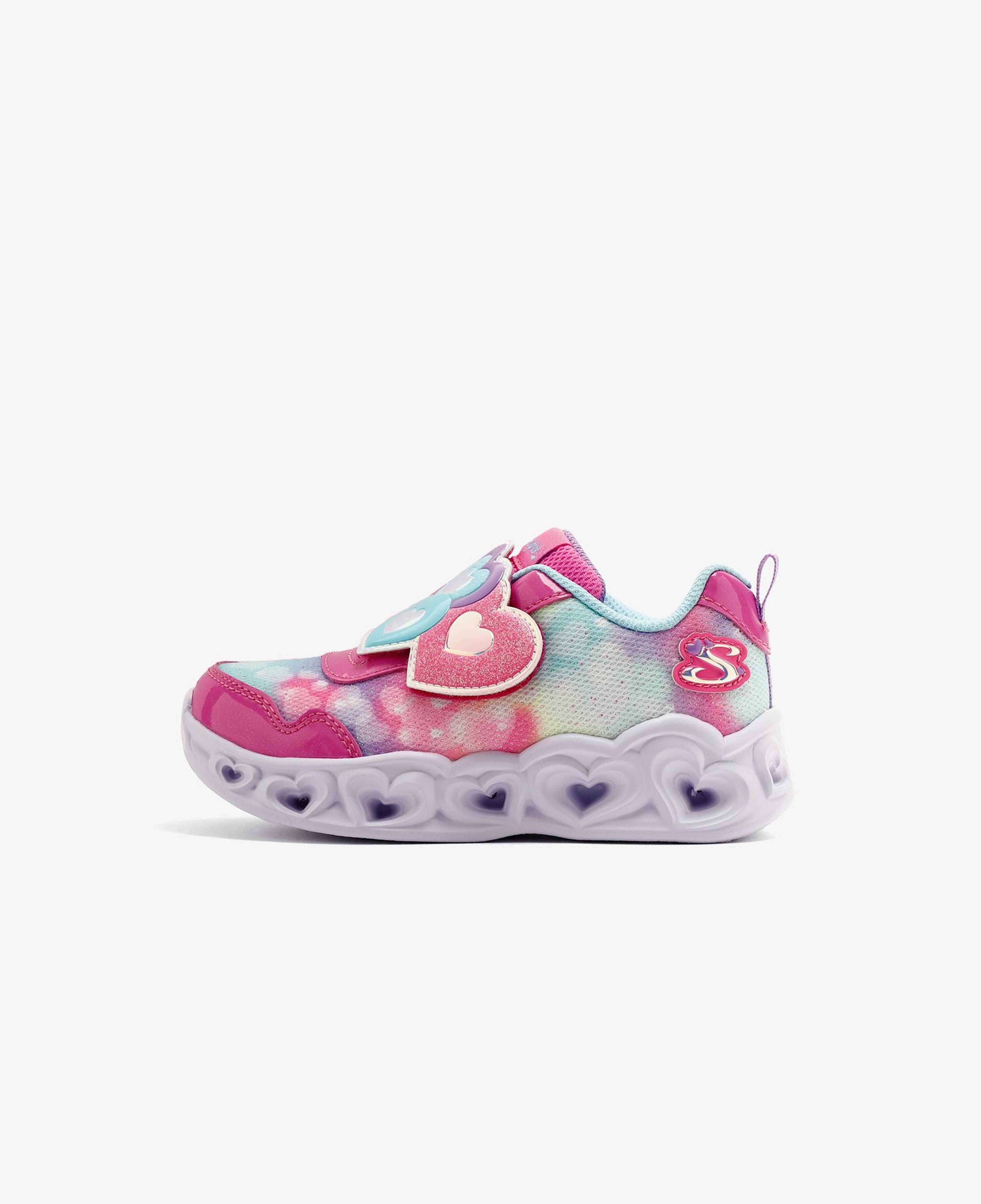 Skechers Heart Lights Lovin Reflection Çocuk Pembe Işıklı Spor Ayakkabı