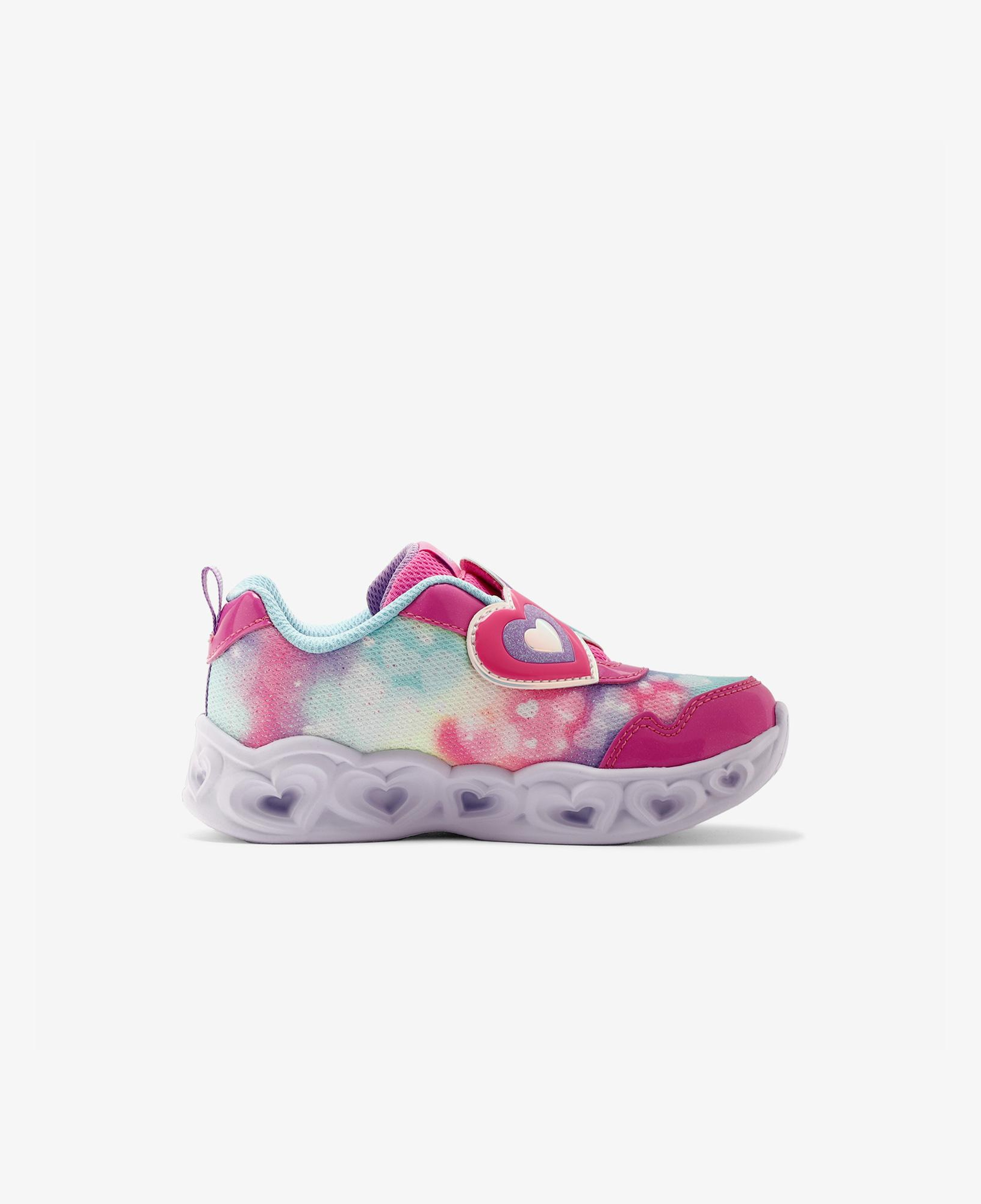 Skechers Heart Lights Lovin Reflection Çocuk Pembe Işıklı Spor Ayakkabı