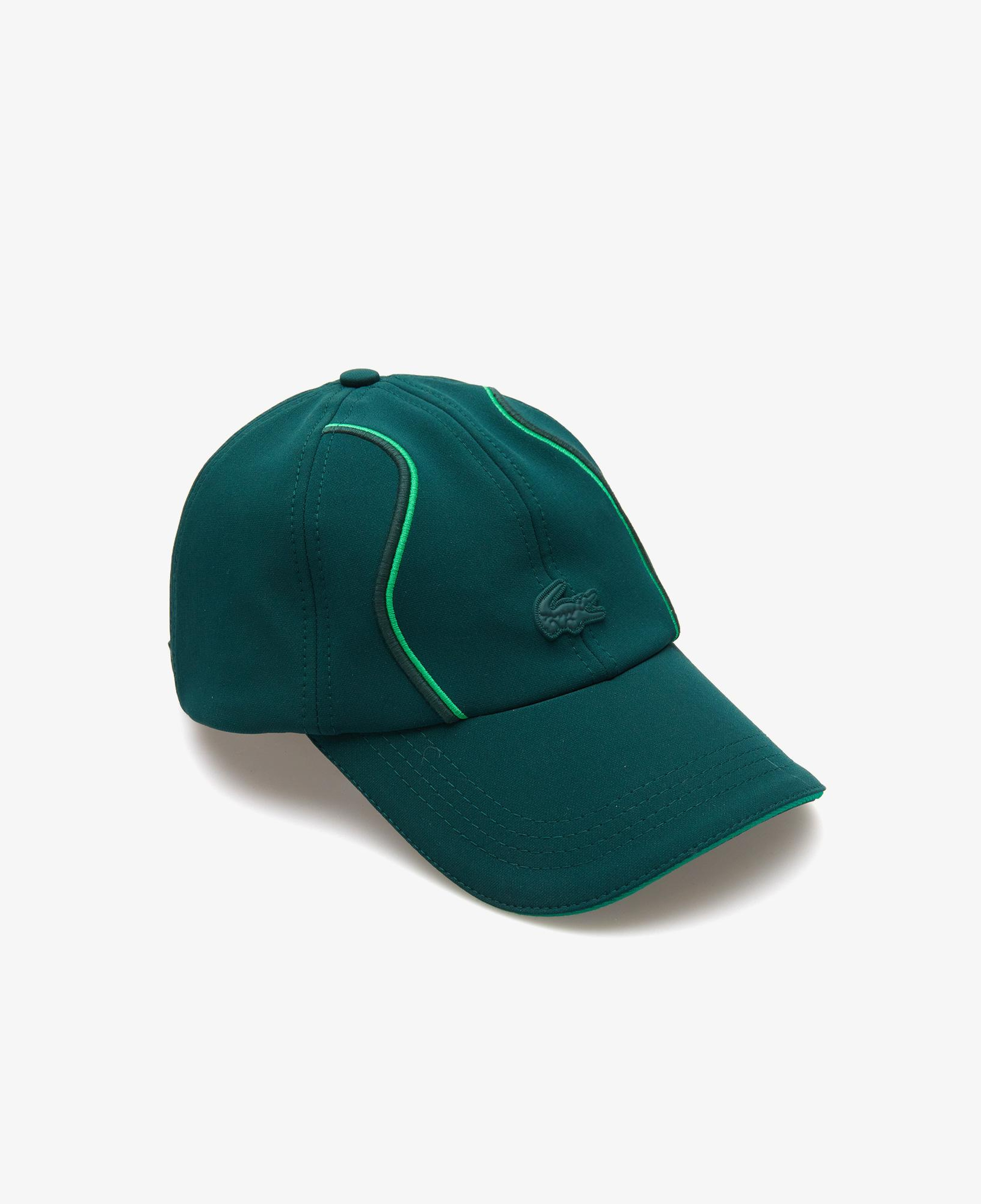 Lacoste x House of SuperStep Baskılı Unisex Yeşil Şapka