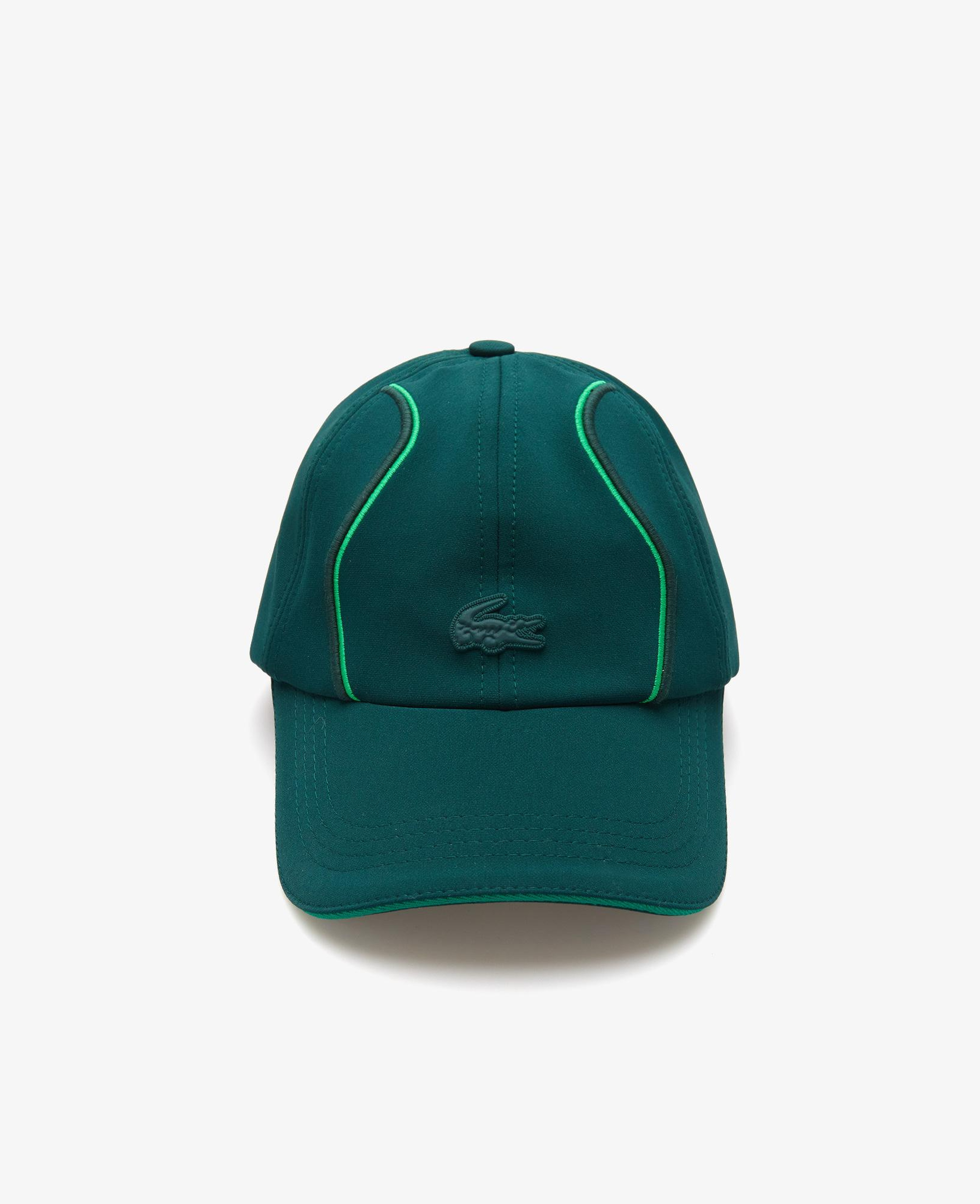 Lacoste x House of SuperStep Baskılı Unisex Yeşil Şapka