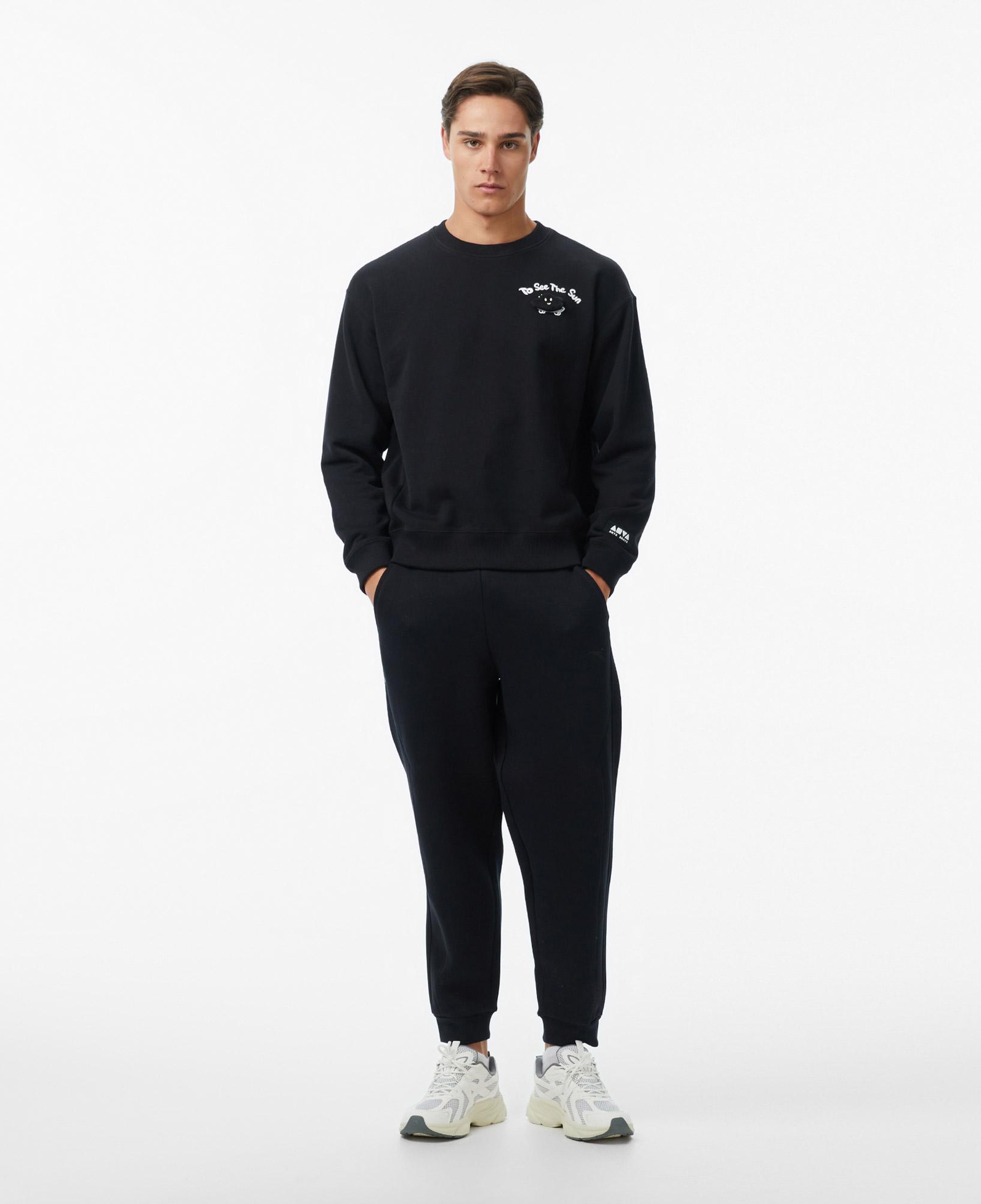 Anta To See The Bird Erkek Siyah Sweatshirt