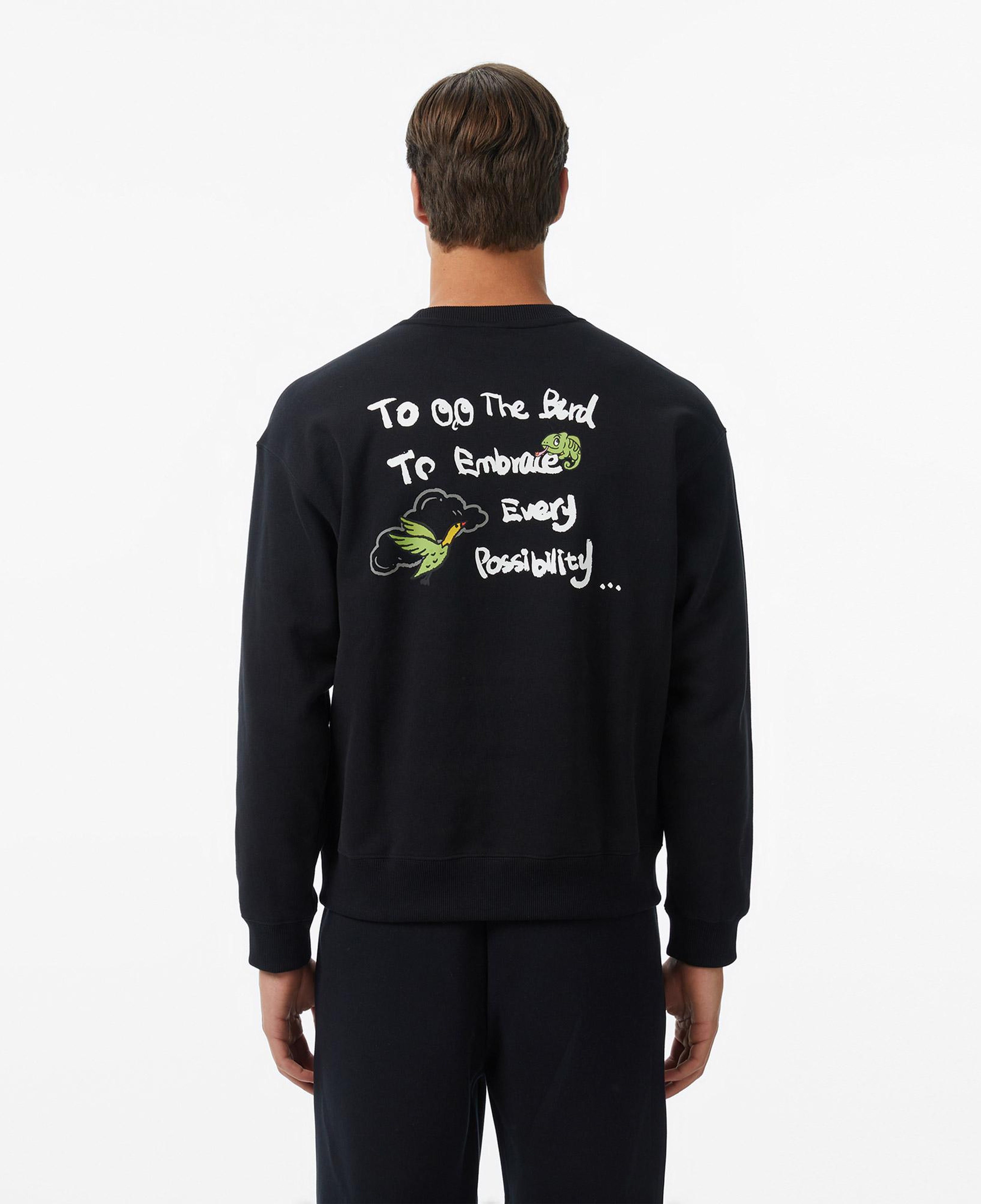 Anta To See The Bird Erkek Siyah Sweatshirt