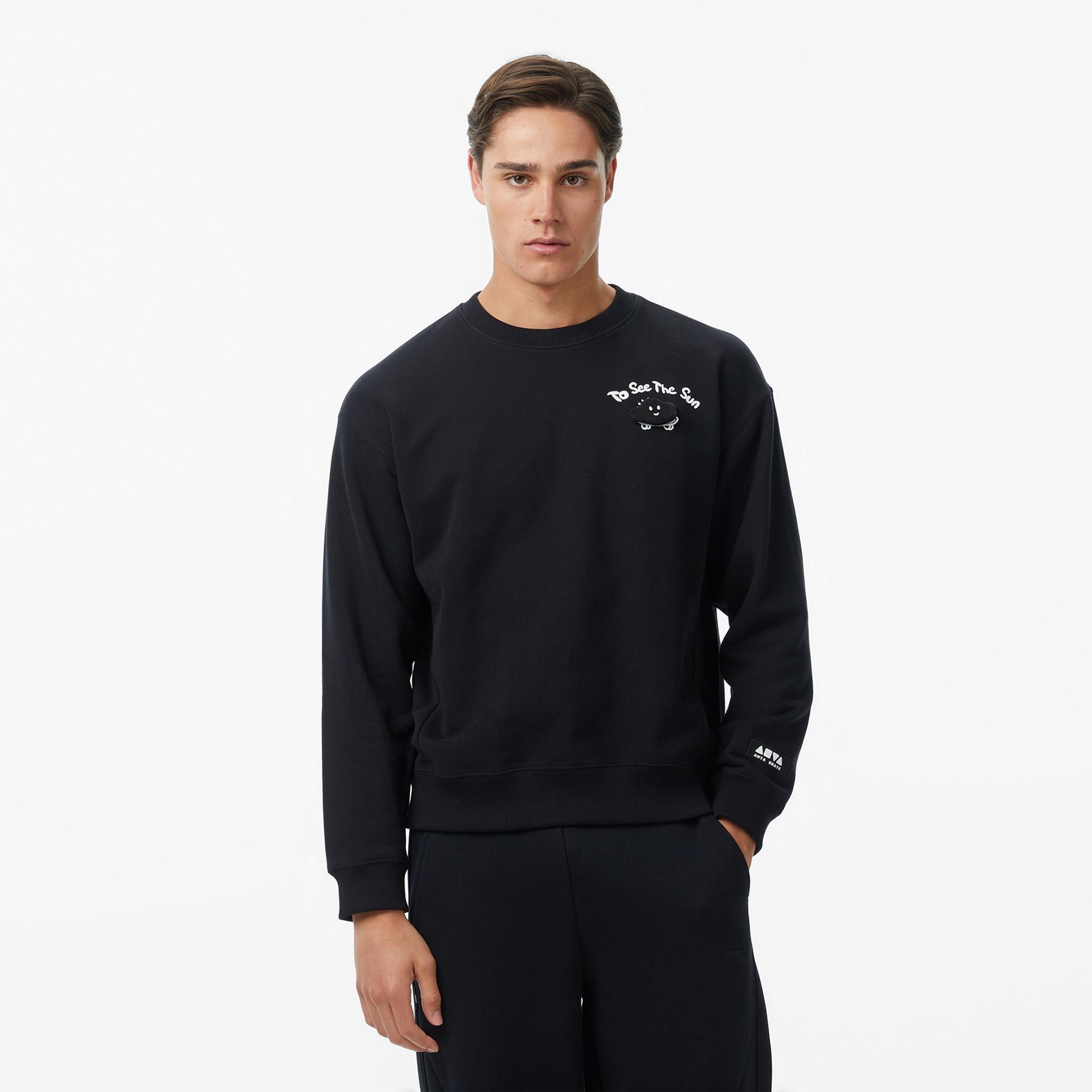 Anta To See The Bird Erkek Siyah Sweatshirt
