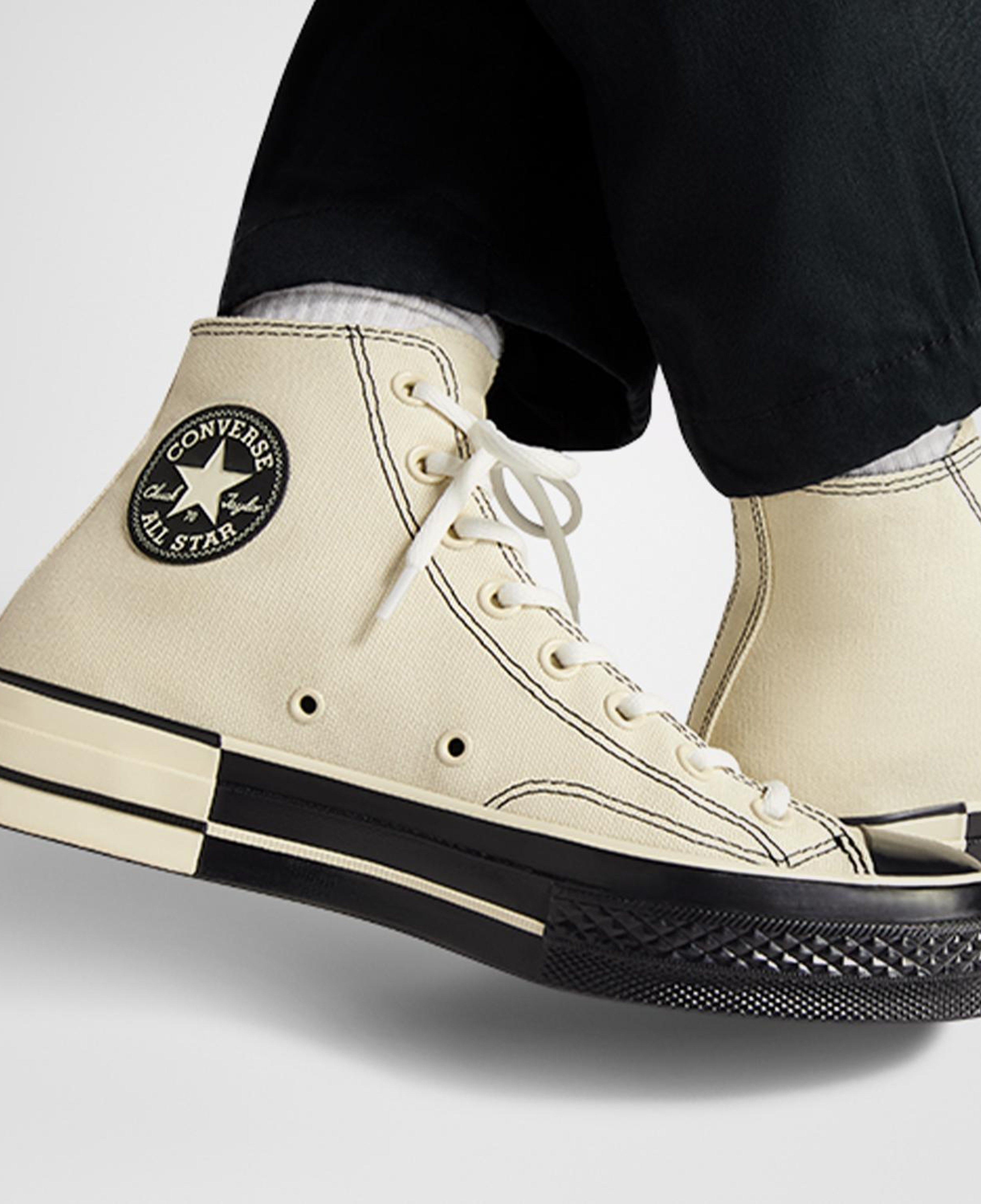 Converse Chuck 70 Black & White Unisex Krem Sneaker